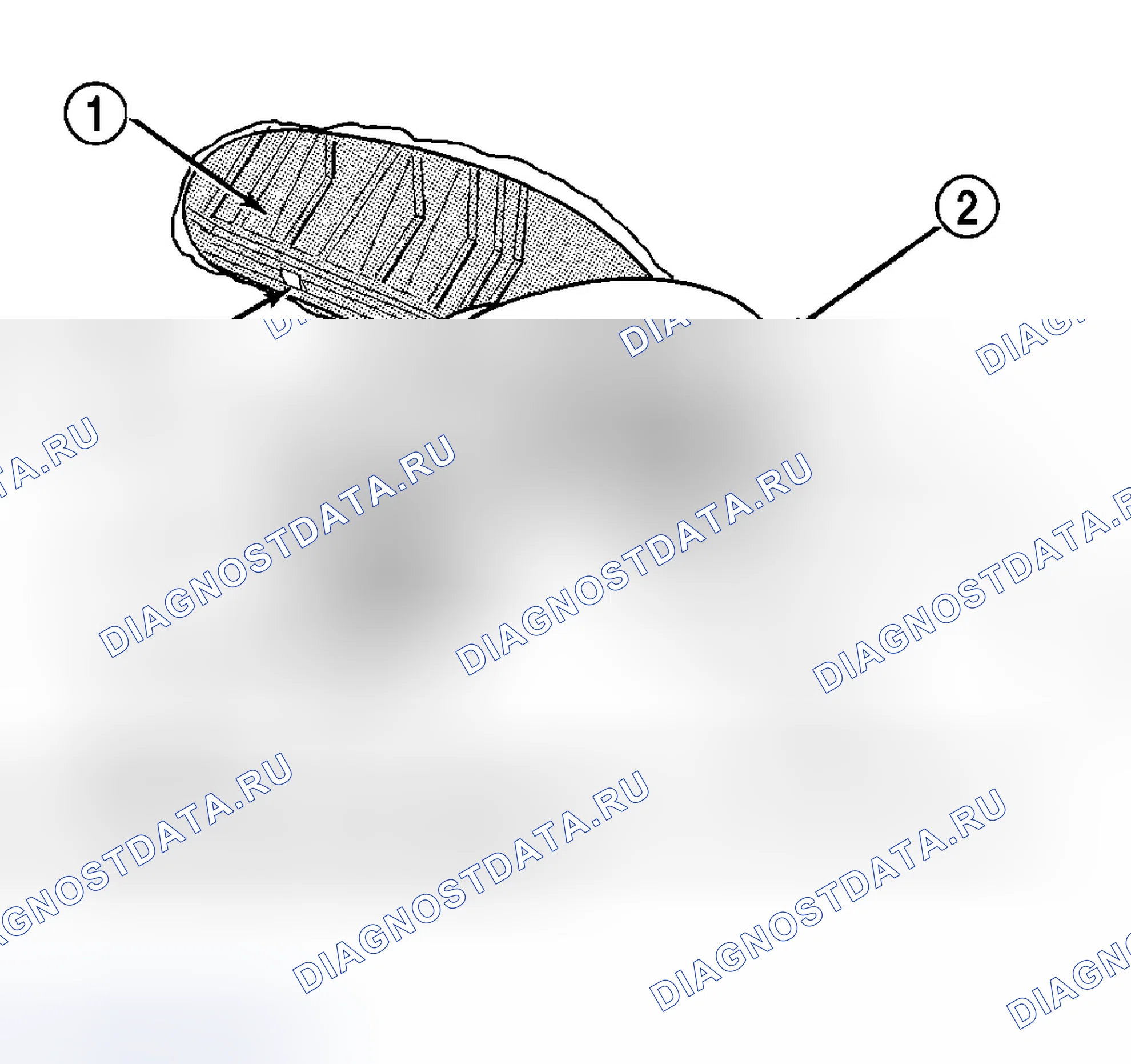 Рис. 97: ДЕМОНТАЖ. Dodge Grand Caravan IV