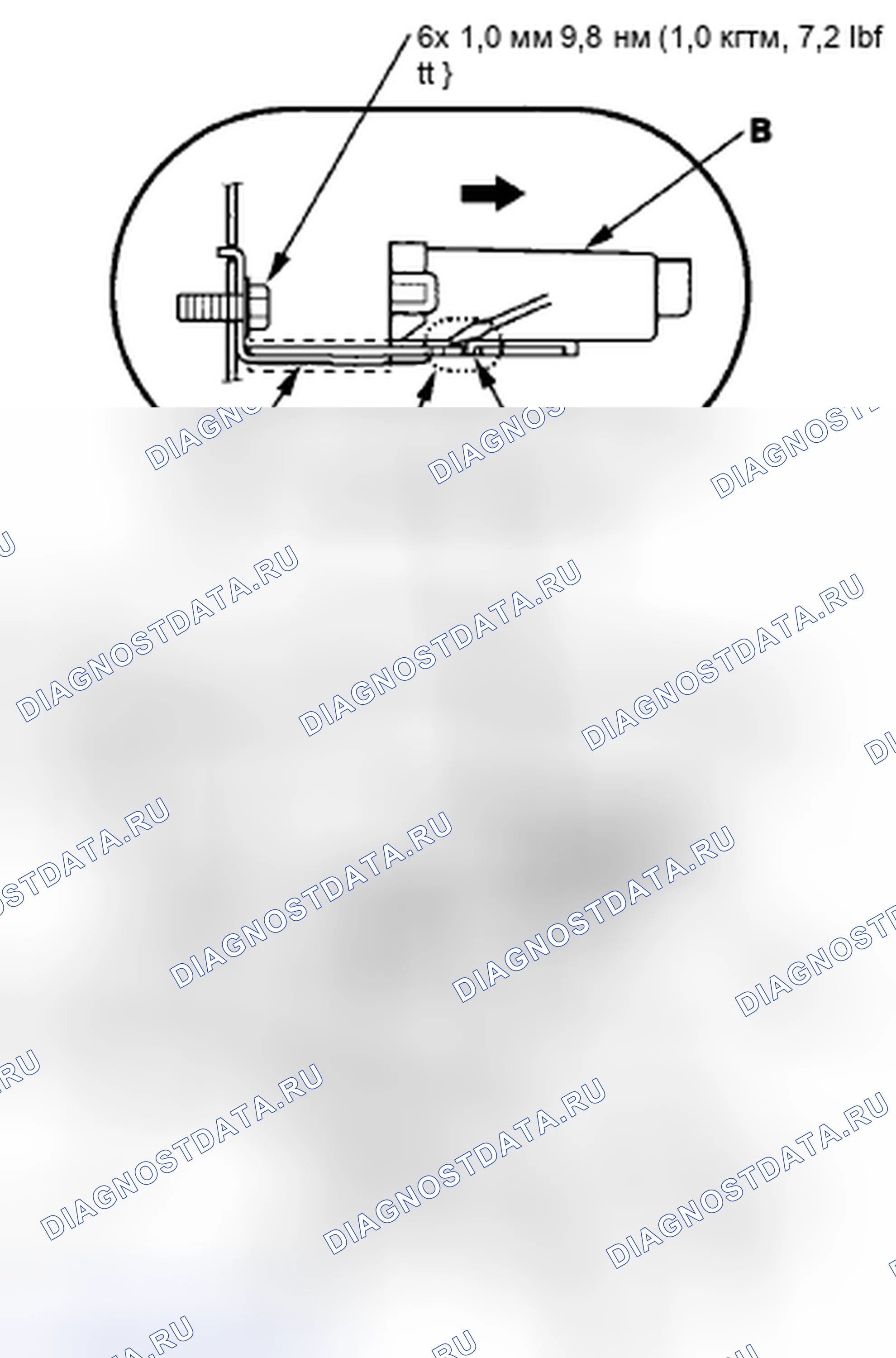 Рис. 6: Замена блока управления TPMS. Acura CSX I