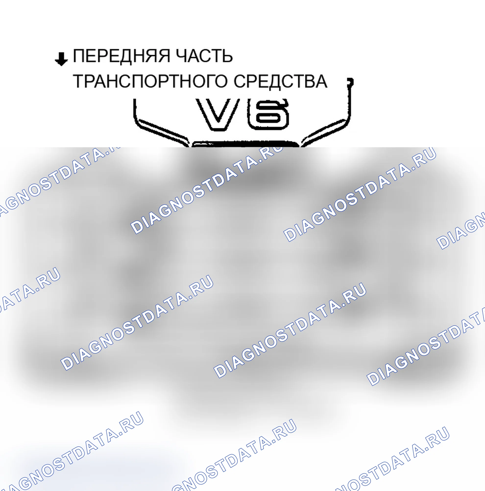 Рис. 2: порядок работы цилиндров. Audi 100 C4
