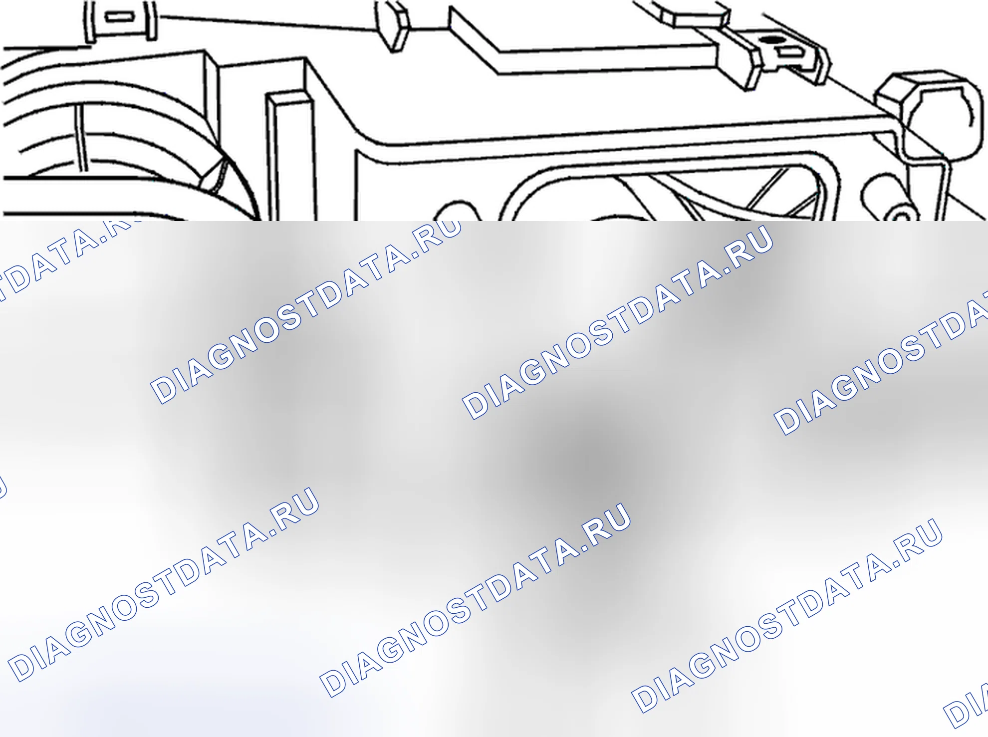 Рис. 58: Установка балласта. Volvo S80 I