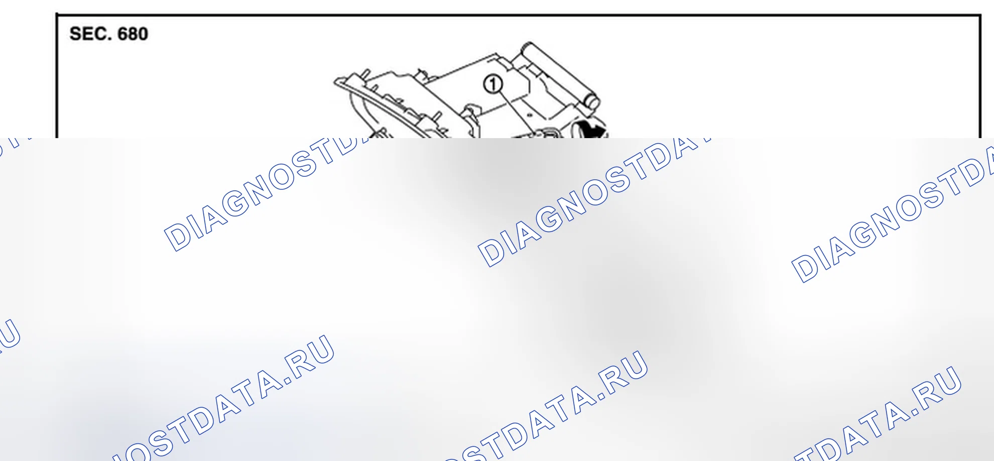 Рис. 10: Разнесенный вид. Infiniti M37 IV