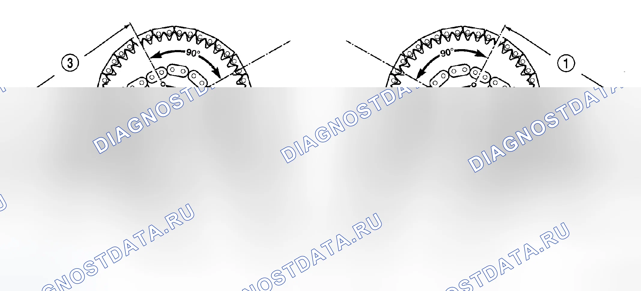 Рис. 158: ГРМ ДВИГАТЕЛЯ - ВЕРИФИКАЦИЯ. Dodge Magnum I