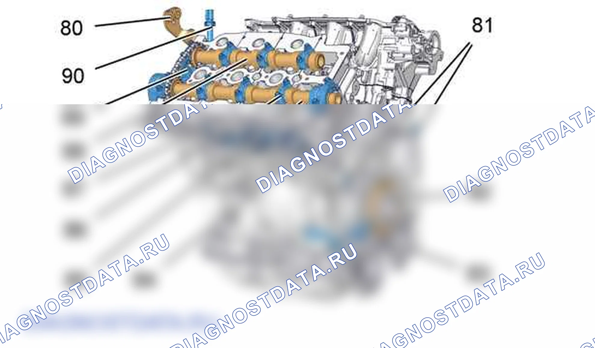 Демонтаж: двигателя — b1cm06yd. Peugeot 607 I рестайлинг