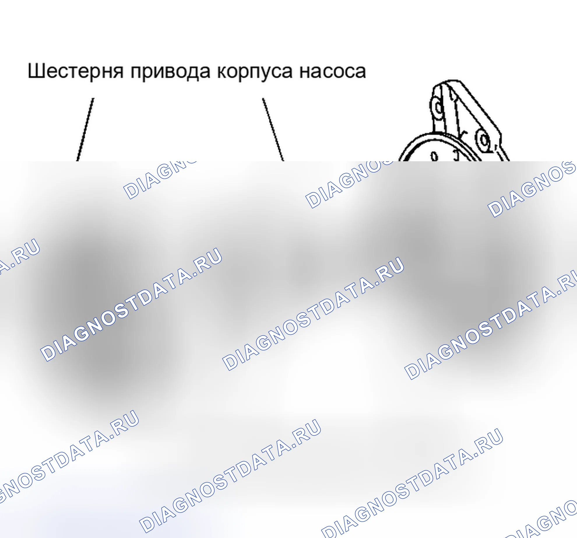 Рис. 121: Жидкостный насос. Kia Ceed ED рестайлинг