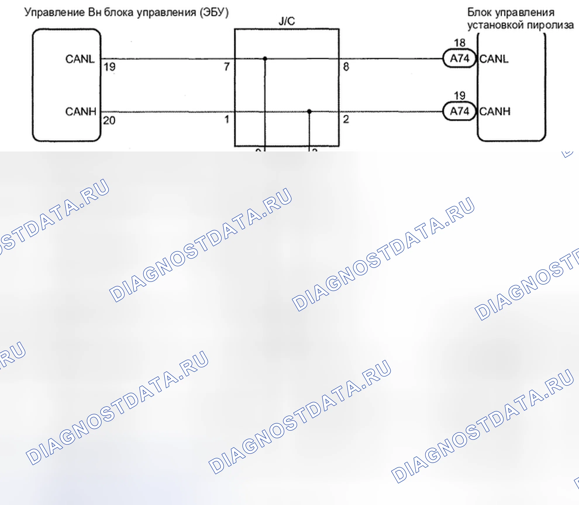 Рис. 20: электросхема. Toyota Camry XV40