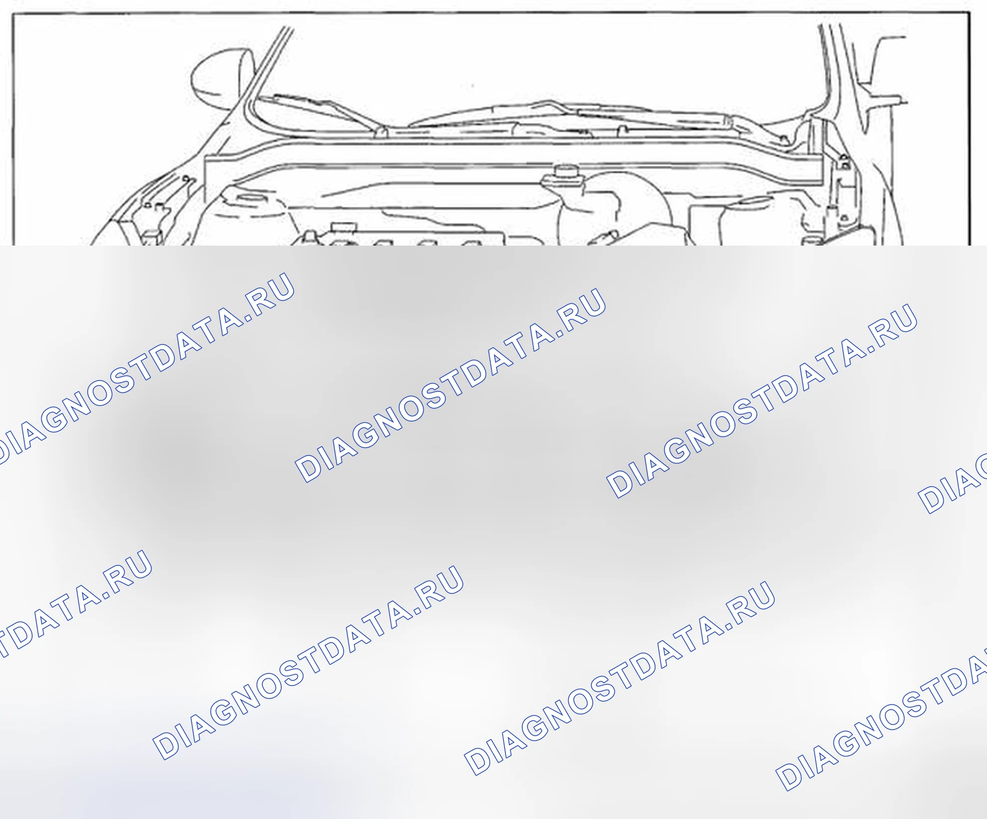 Рис. 58: ДЕМОНТАЖ / МОНТАЖ УСИЛЕНИЯ ПЕРЕДНЕГО БАМПЕРА. Honda CR-V IV рестайлинг