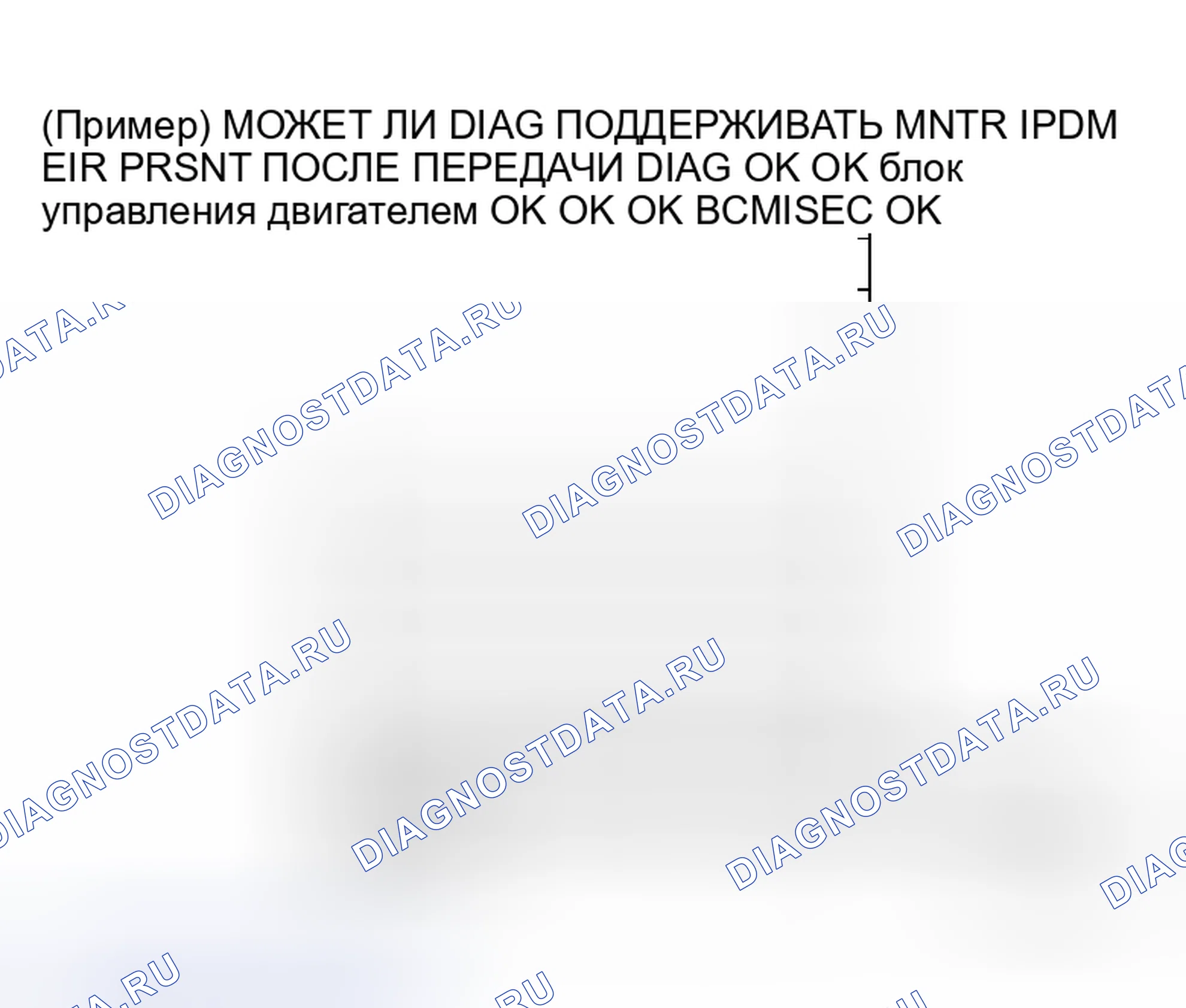 Рис. 28: ОПИСАНИЕ ЭКРАНА " CAN DIAG SUPPORT Mntr " ДЛЯ IPDM E / R. Honda Lagreat I