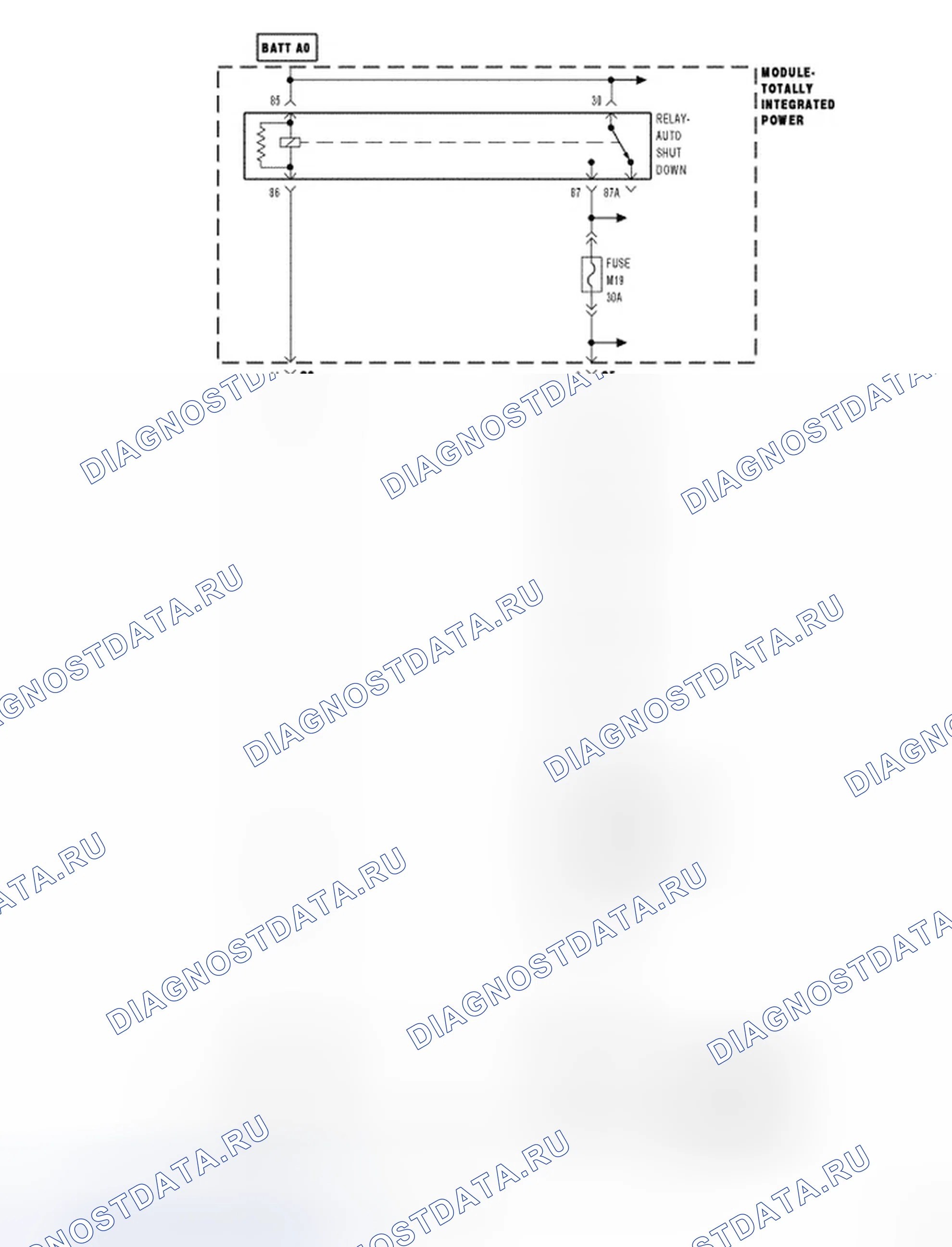 Рис. 111: Принципиальная схема. Dodge Nitro I