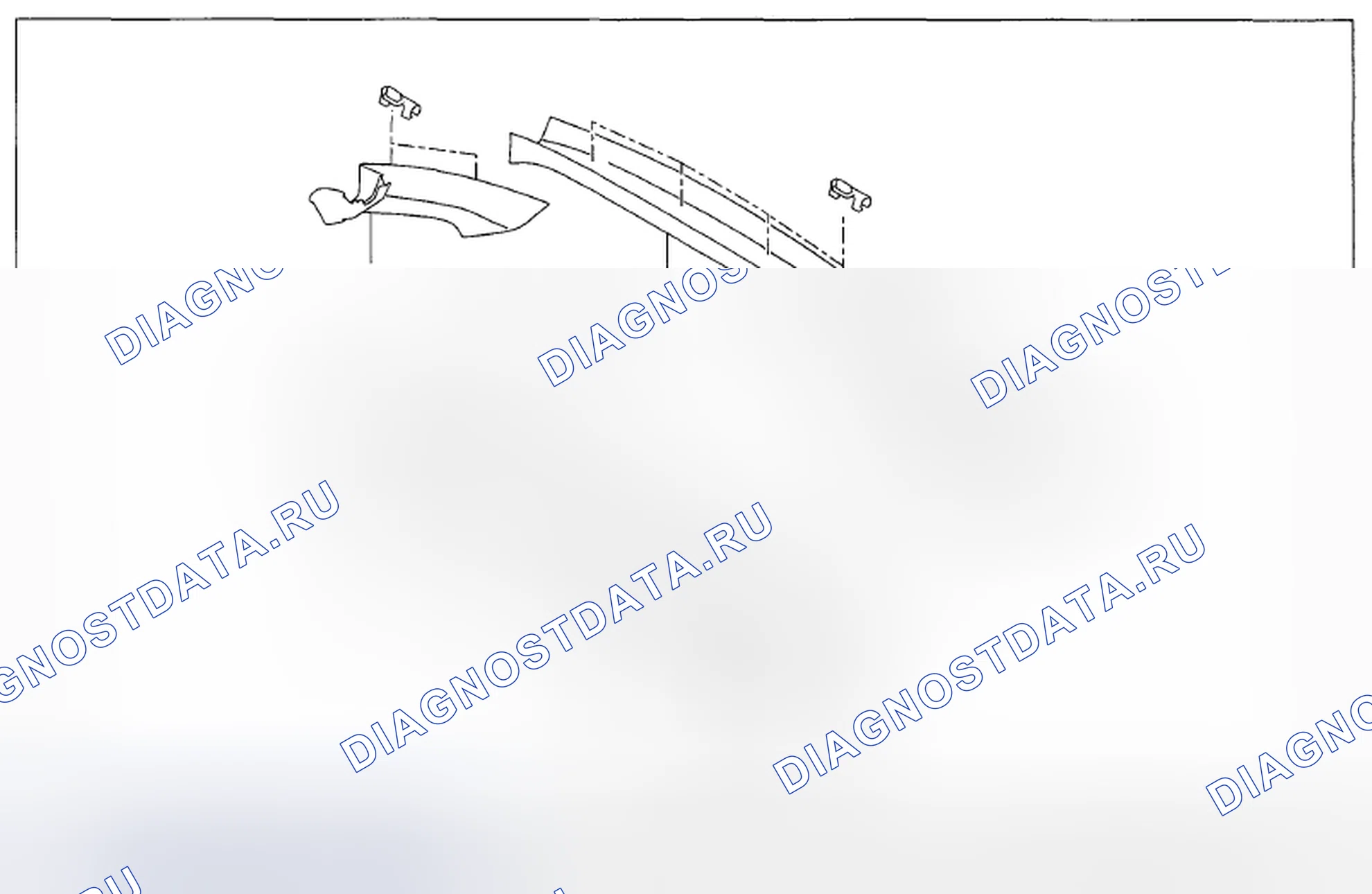 Рис. 28: ОТДЕЛКА ЗАДНИХ ВОРОТ. Subaru Impreza WRX GE рестайлинг
