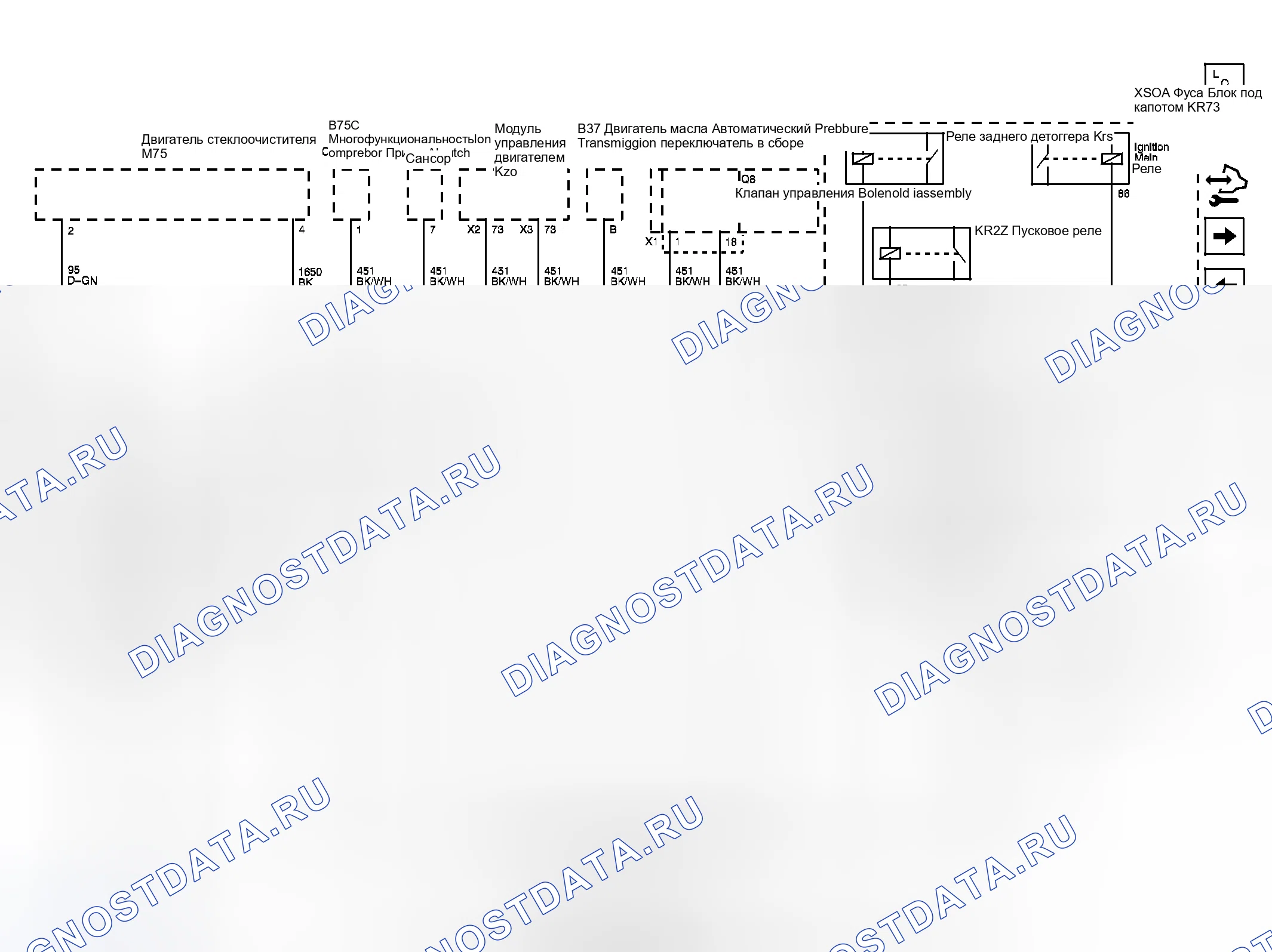Рис. 97: G105 и G110. Chevrolet Traverse I рестайлинг