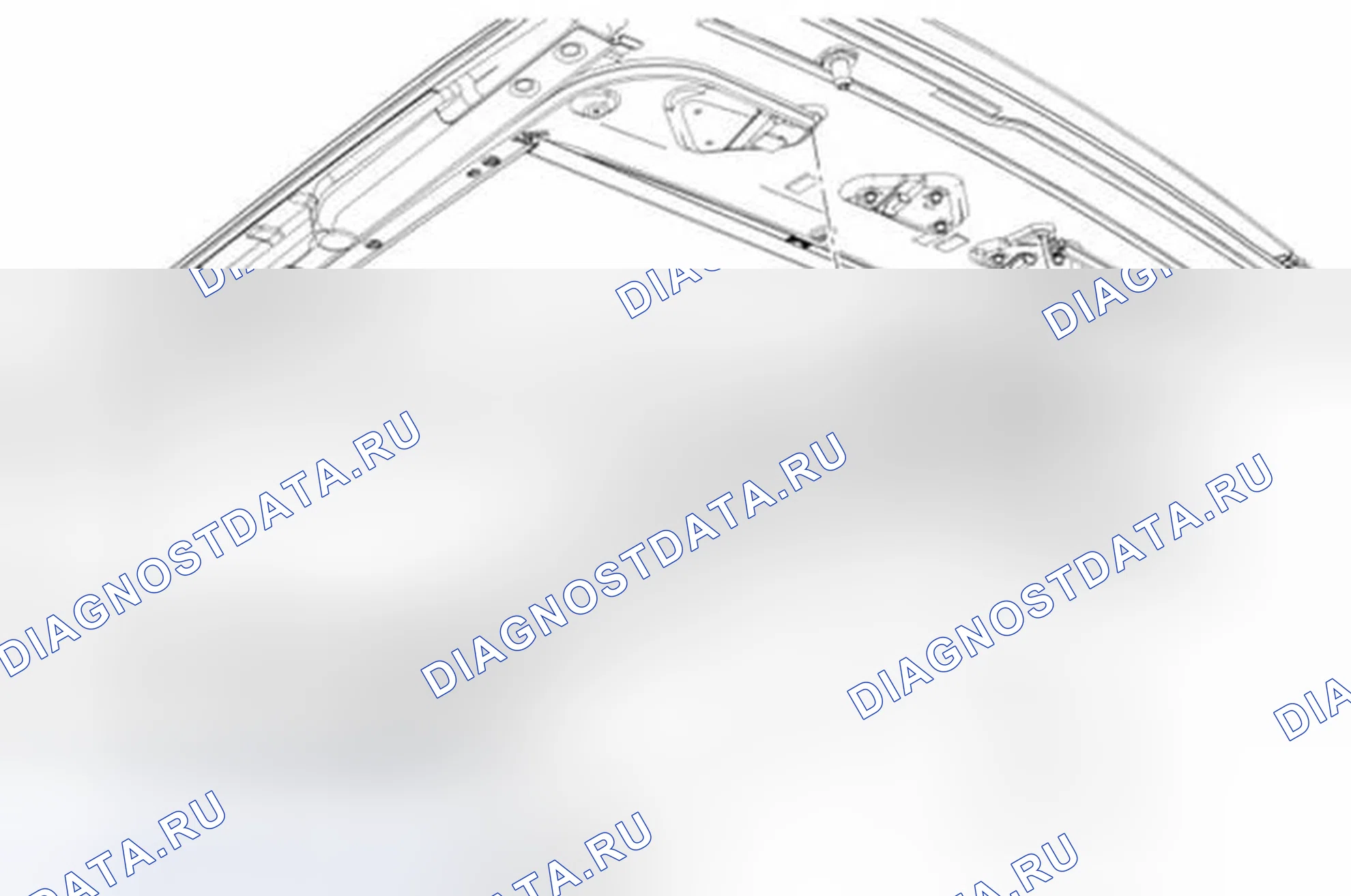 Рис. 39: Блок двигателя и приводная трубка в сборе. Ford Edge I рестайлинг