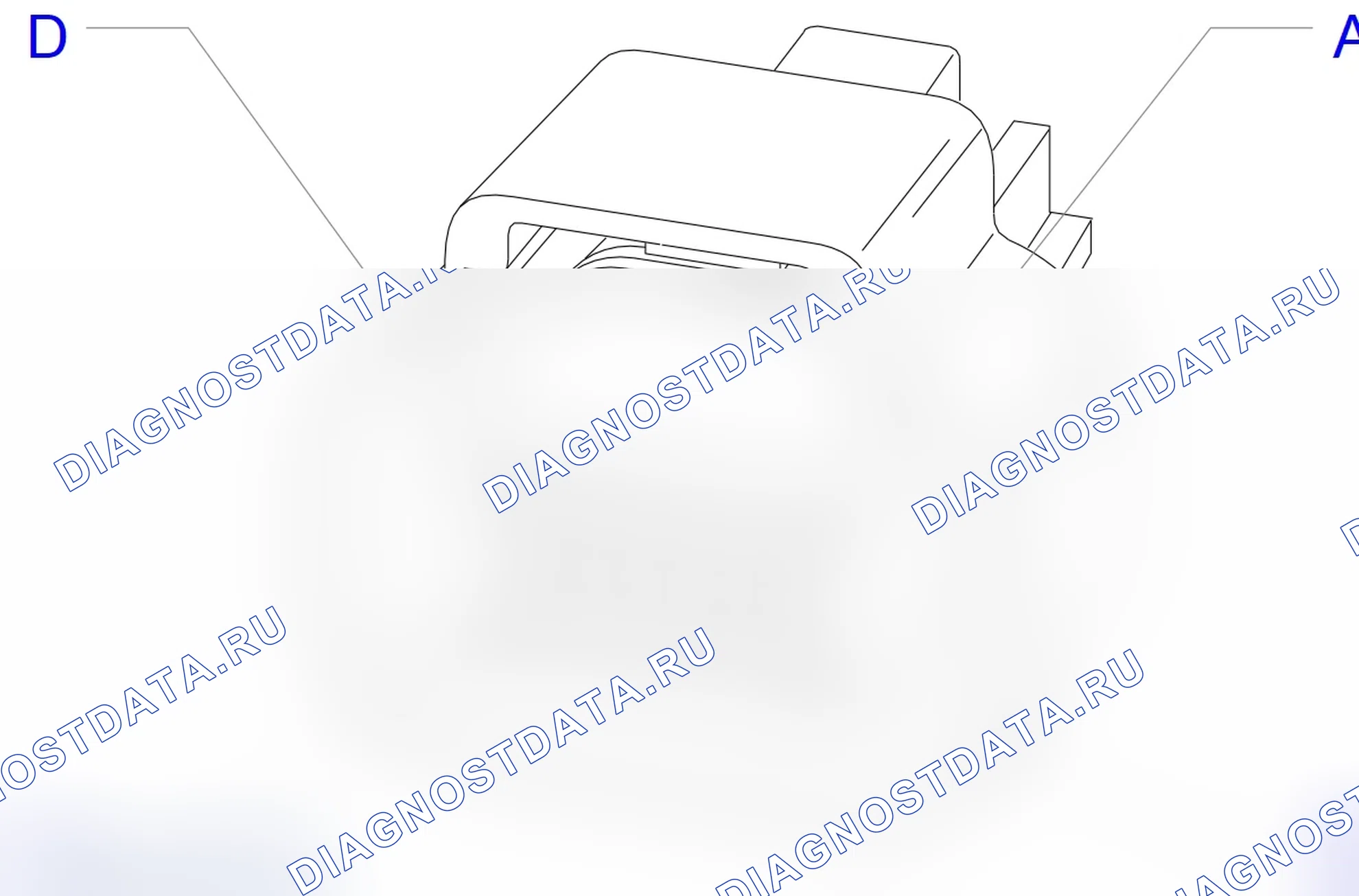 Распиновка разъёма A111. Opel Combo C