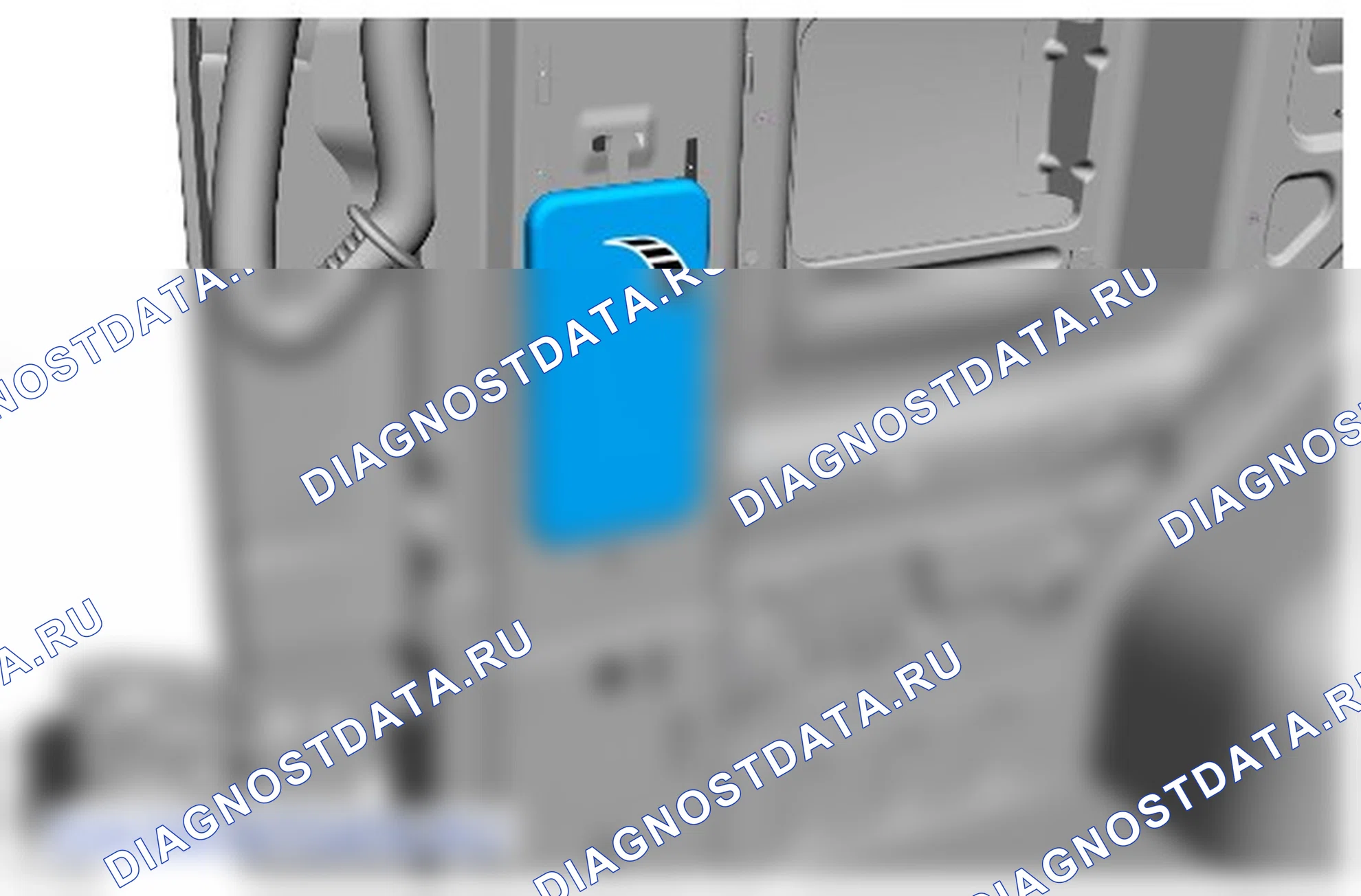 Как снять и установить жгут электропроводки задней двери. Ford Transit VIII