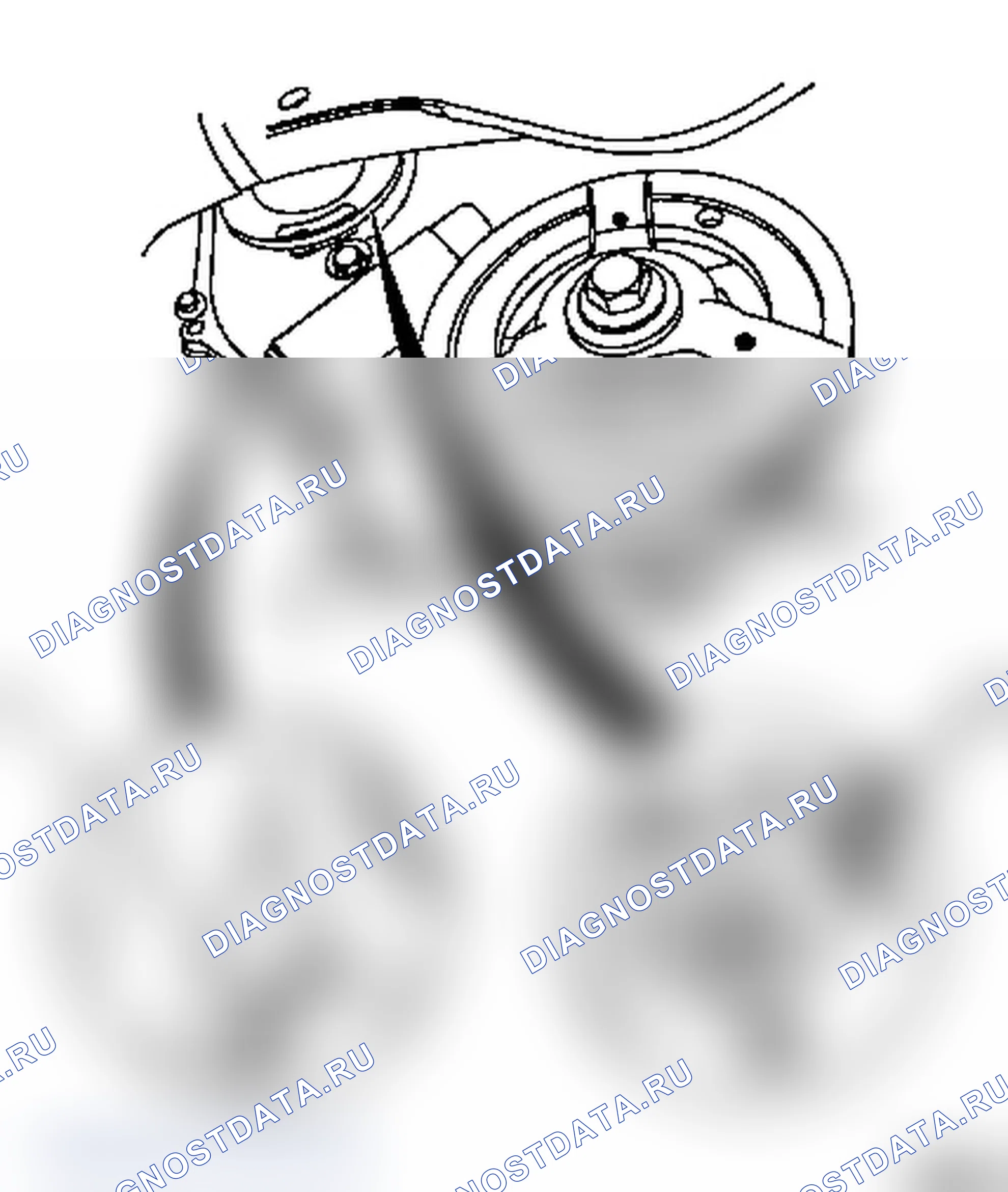 Снять и установить насос охлаждающей жидкости (Z 22 SE). Opel Astra G