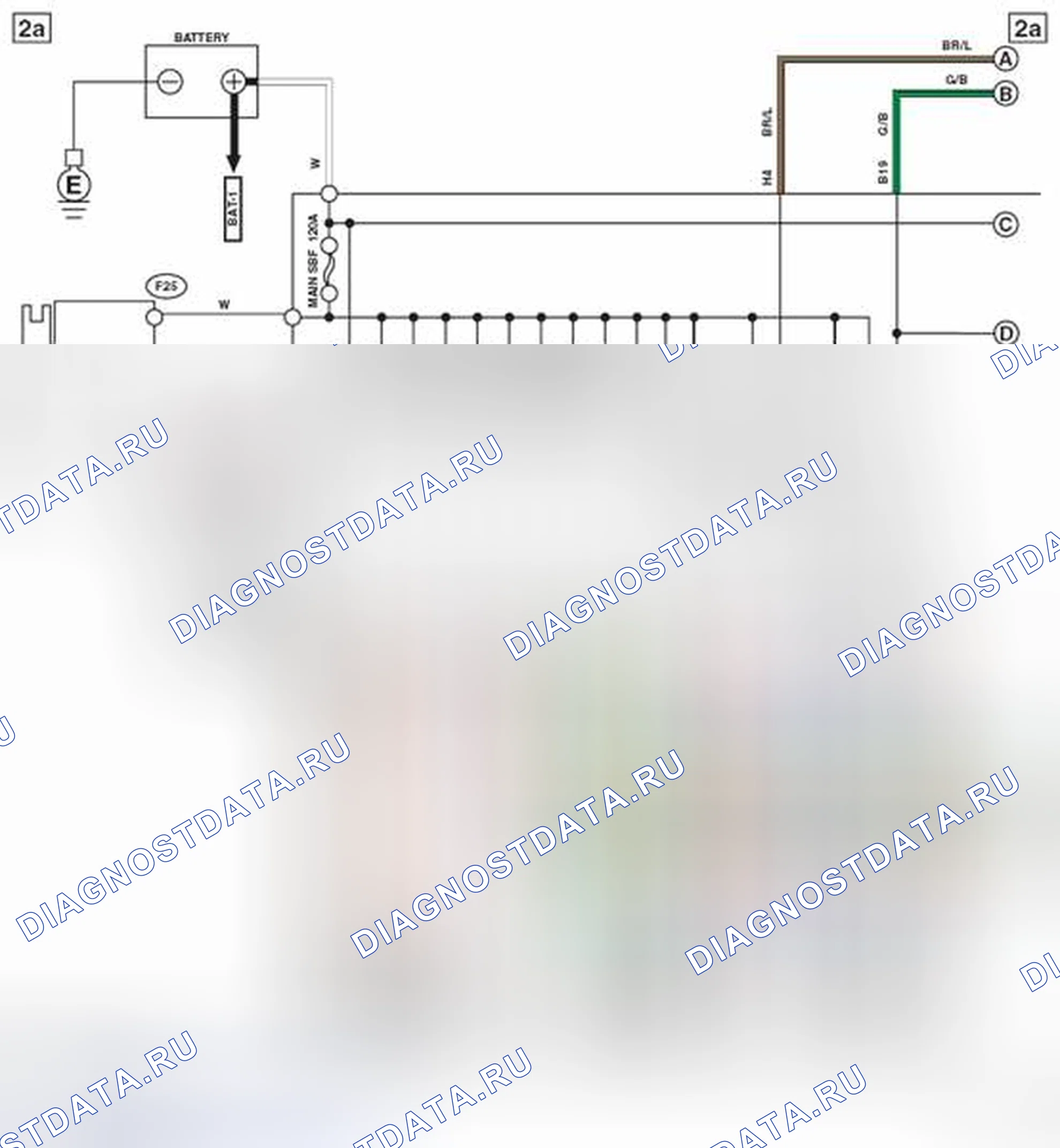 Рис. 48: С ПОМОЩЬЮ КНОПКИ START. Subaru Forester SJ