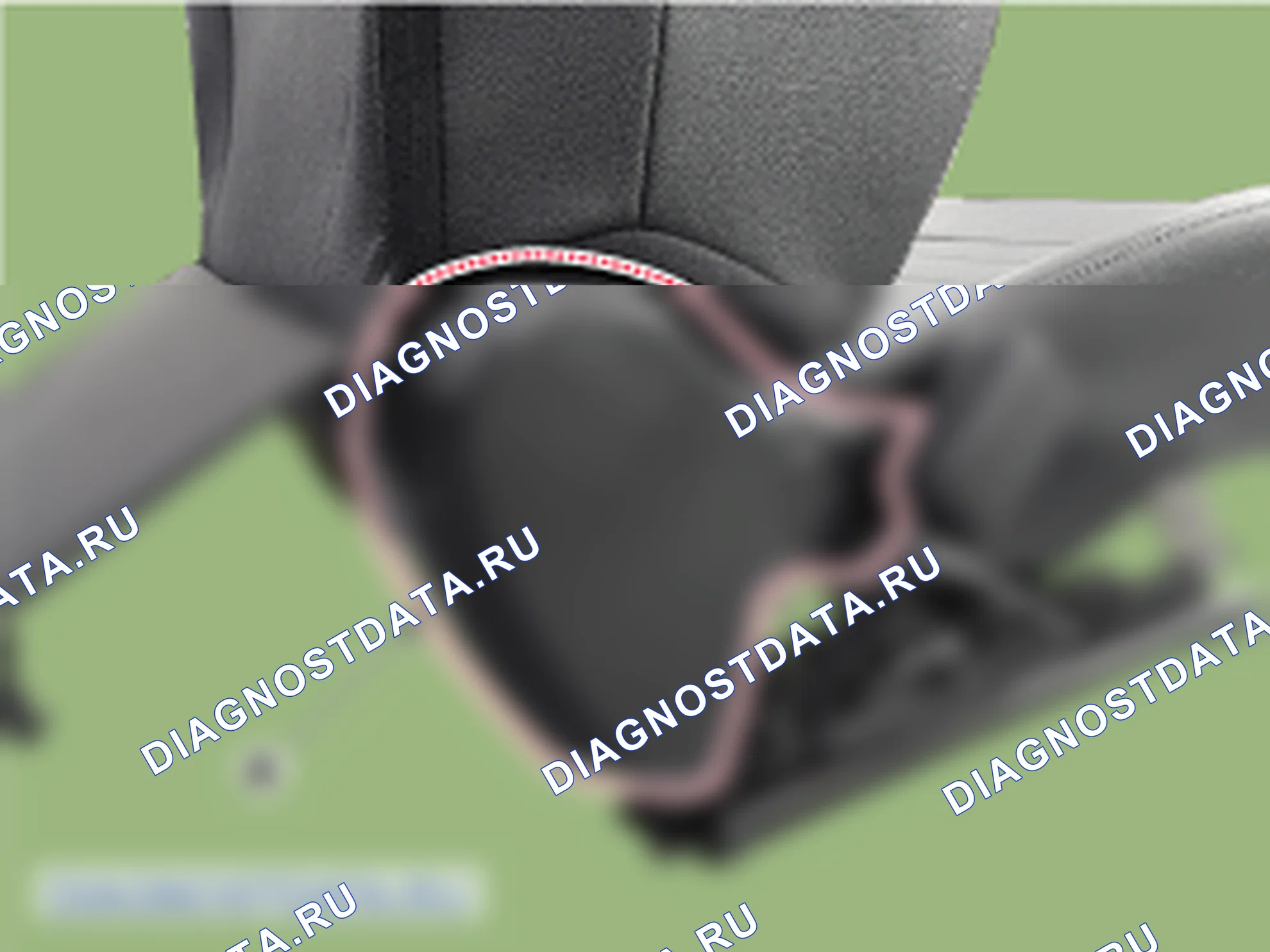 Замена внутренней крышки щитка переднего сиденья. Hyundai i20 GB