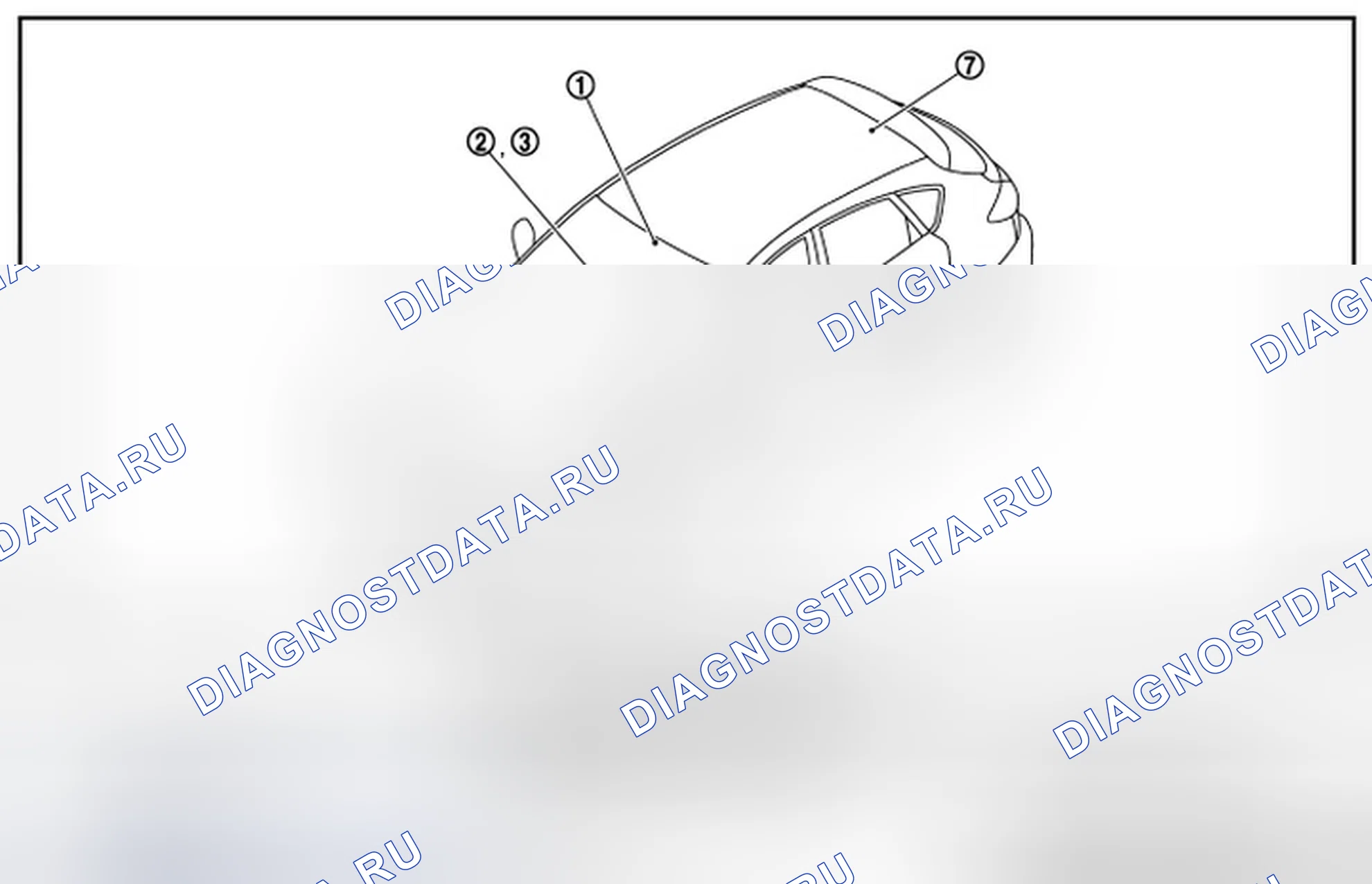Рис. 122: Расположение компонентов. Infiniti QX50 I