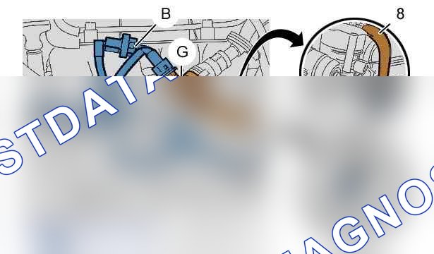 Снятие - установка: распределитель впускного воздуха — b1hl03hd. Peugeot 607 I
