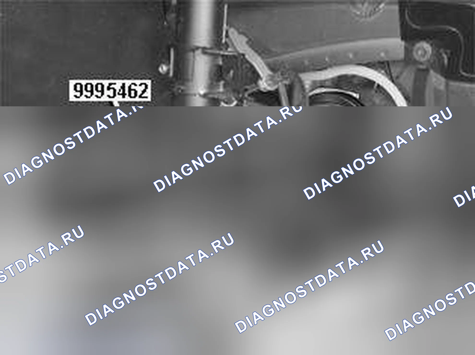 Рис. 195: Удаление правого приводного вала. Volvo C70 I