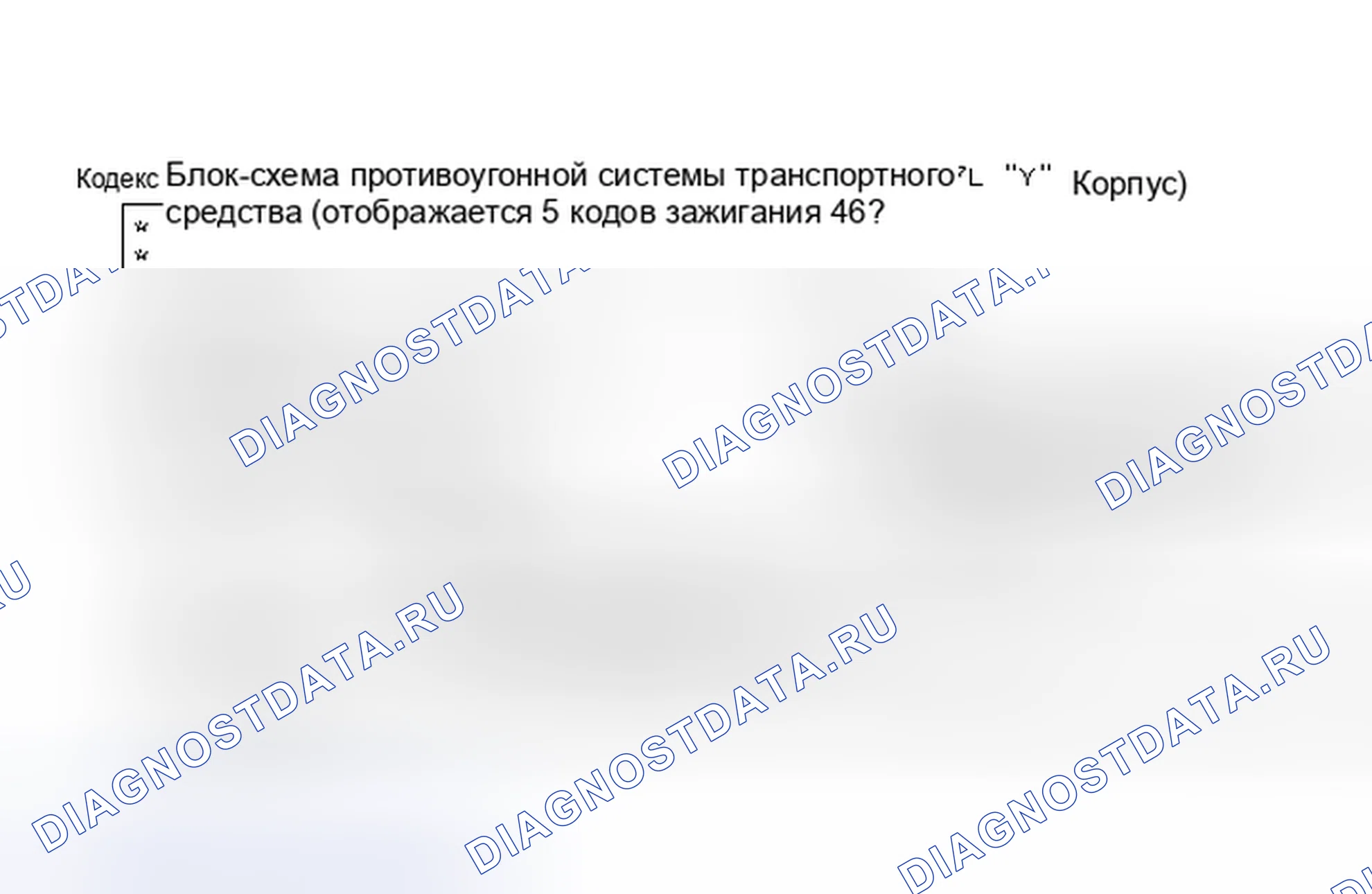 Рис. 205: Блок-схема кода 46 - противоугонная система транспортного средства (5.7L корпус «Y»). Chevrolet Camaro III рестайлинг
