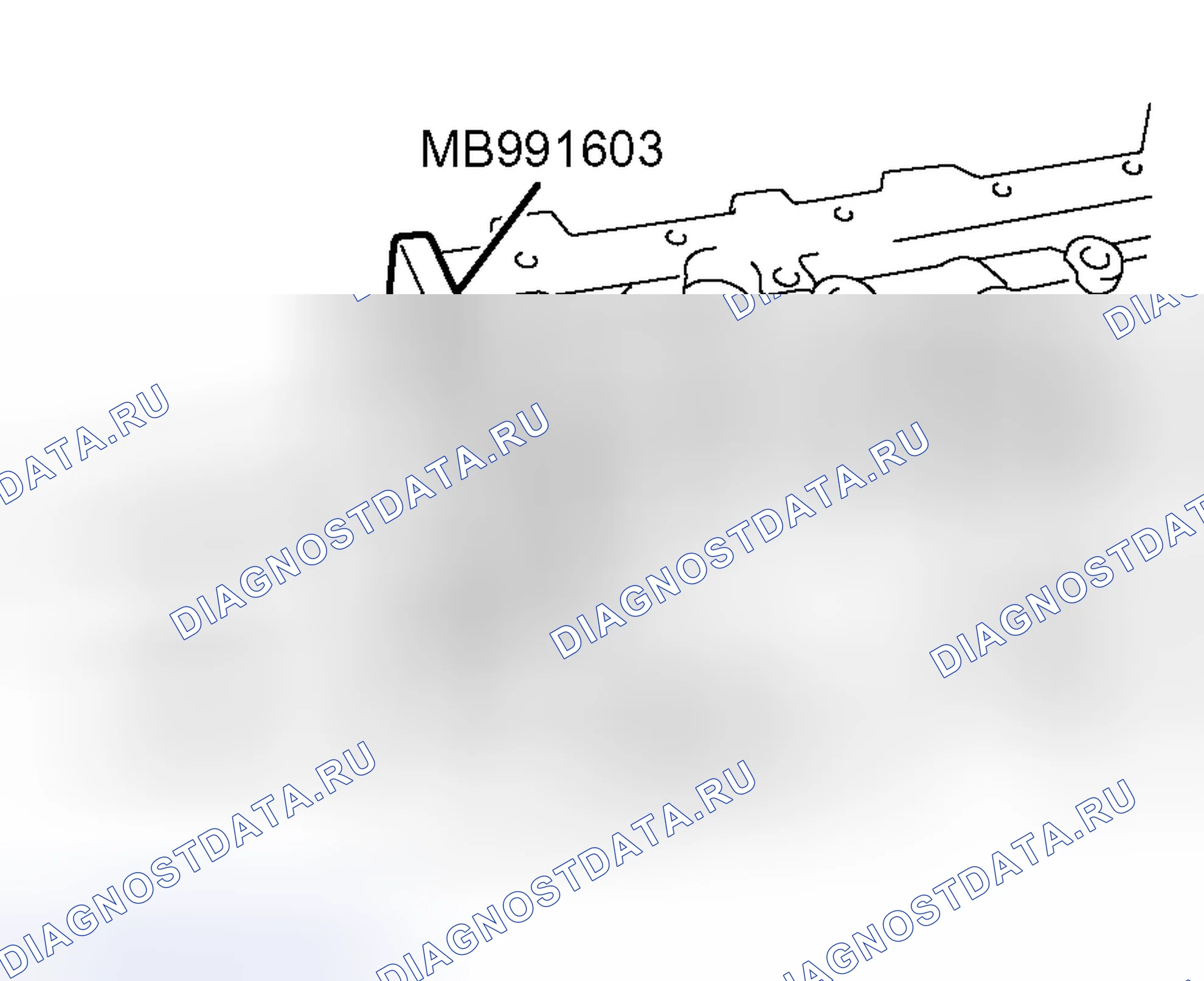 Рис. 229: > > A < < УСТАНОВКА ЗАДНЕГО ПОДШИПНИКА ЛЕВОГО УРАВНОВЕШИВАЮЩЕГО ВАЛА. Mitsubishi Outlander I