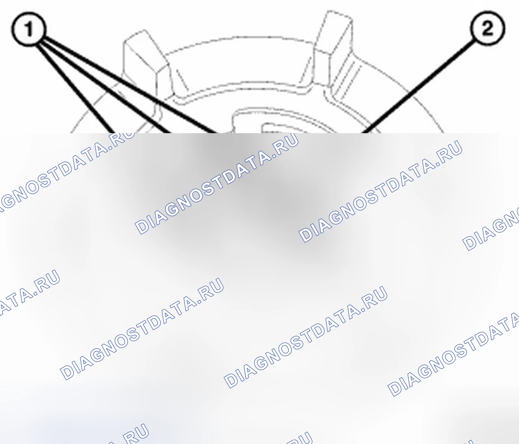 Рис. 76: СТУПИЦА И ШКИВ КОМПРЕССОРА-A / C. Dodge Avenger II