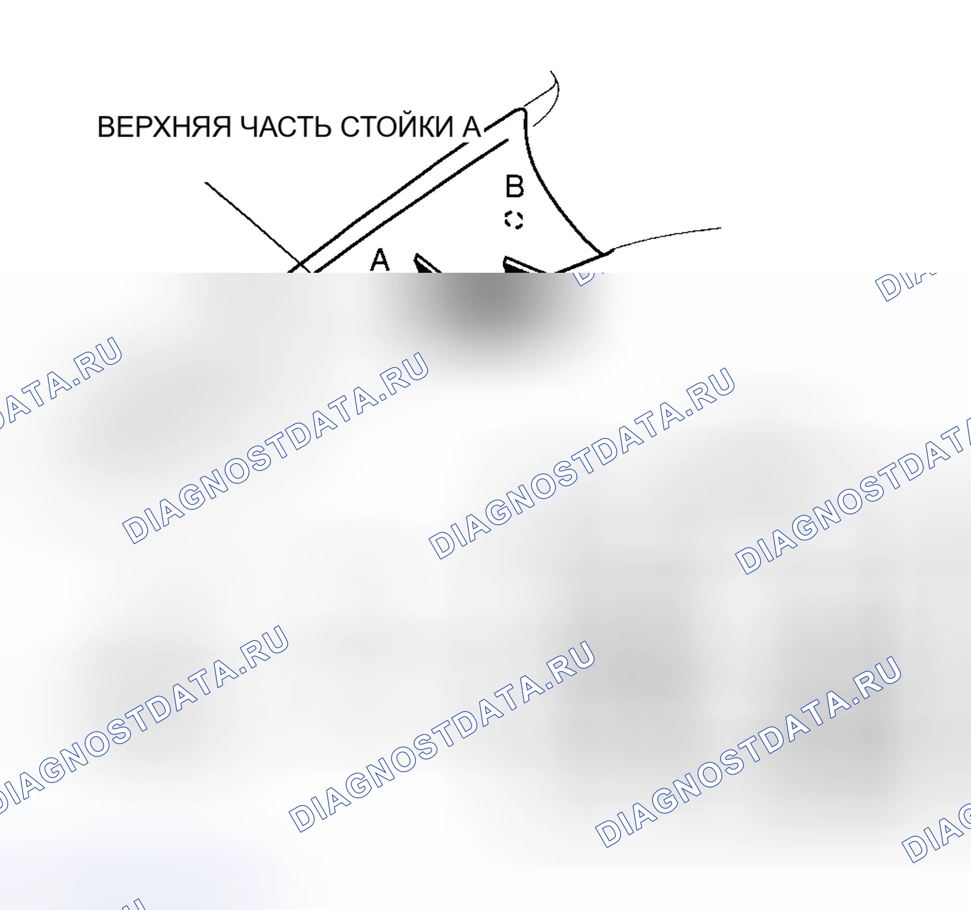 Рис. 41: СНЯТИЕ / УСТАНОВКА облицовки СТОЙКИ A. Mazda 6 GG