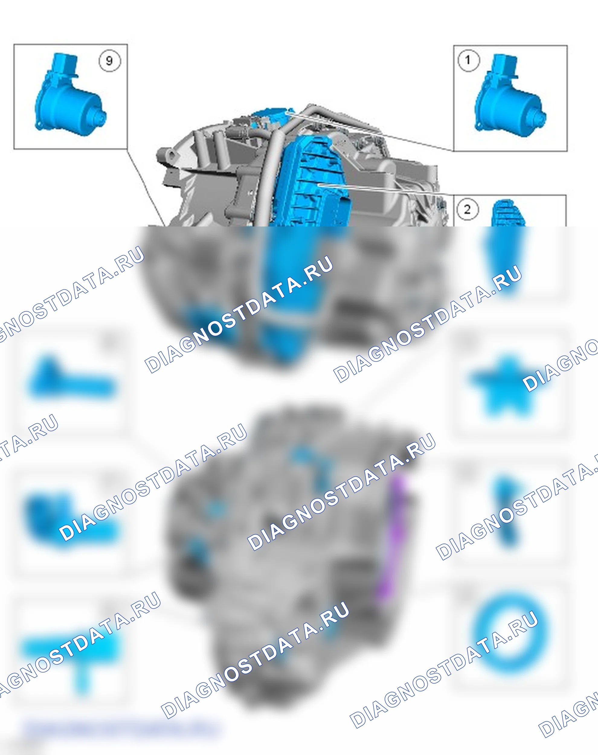 Описание коробки передач. Ford B-MAX I