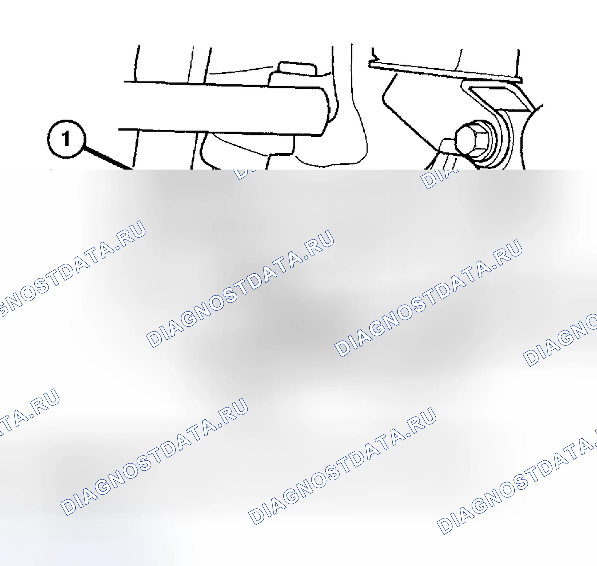 Рис. 60: НИЖНЕЕ ШАРОВОЕ СОЕДИНЕНИЕ. Dodge Pickup R1500 