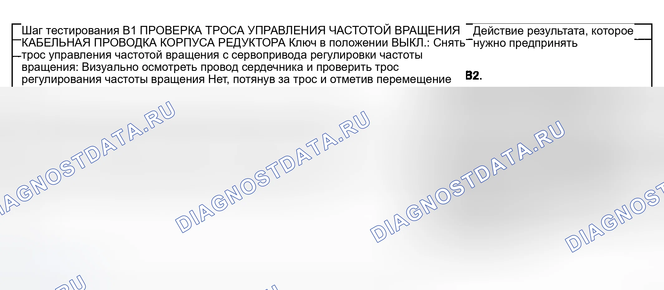 Рис. 64: ТАБЛИЦА ДИАГНОСТИКИ И ТЕСТИРОВАНИЯ - диагностический тест B: УСТАНОВЛЕННАЯ СКОРОСТЬ КОЛЕБЛЕТСЯ. Ford Pickup F250 Super Duty I