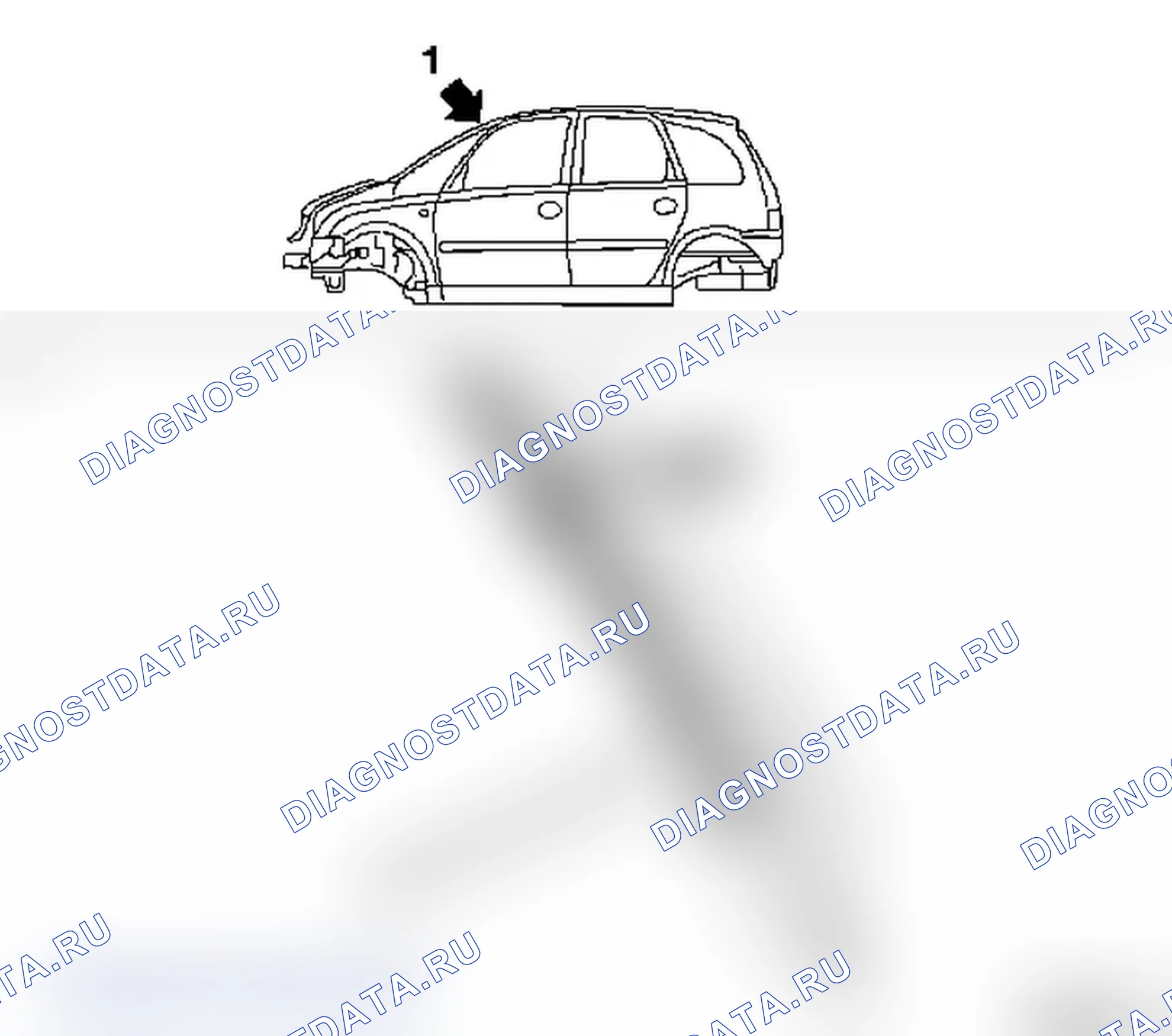 Противокоррозионные мероприятия Уплотнение шва. Opel Meriva A рестайлинг