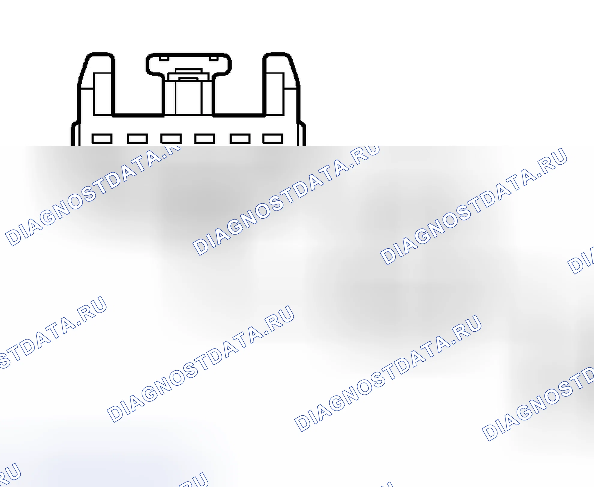 Рис. 2: ТОЧЕЧНОЕ ИСПЫТАНИЕ А: ОБЕ ФАРЫ НЕ РАБОТАЮТ. Hyundai Porter IV