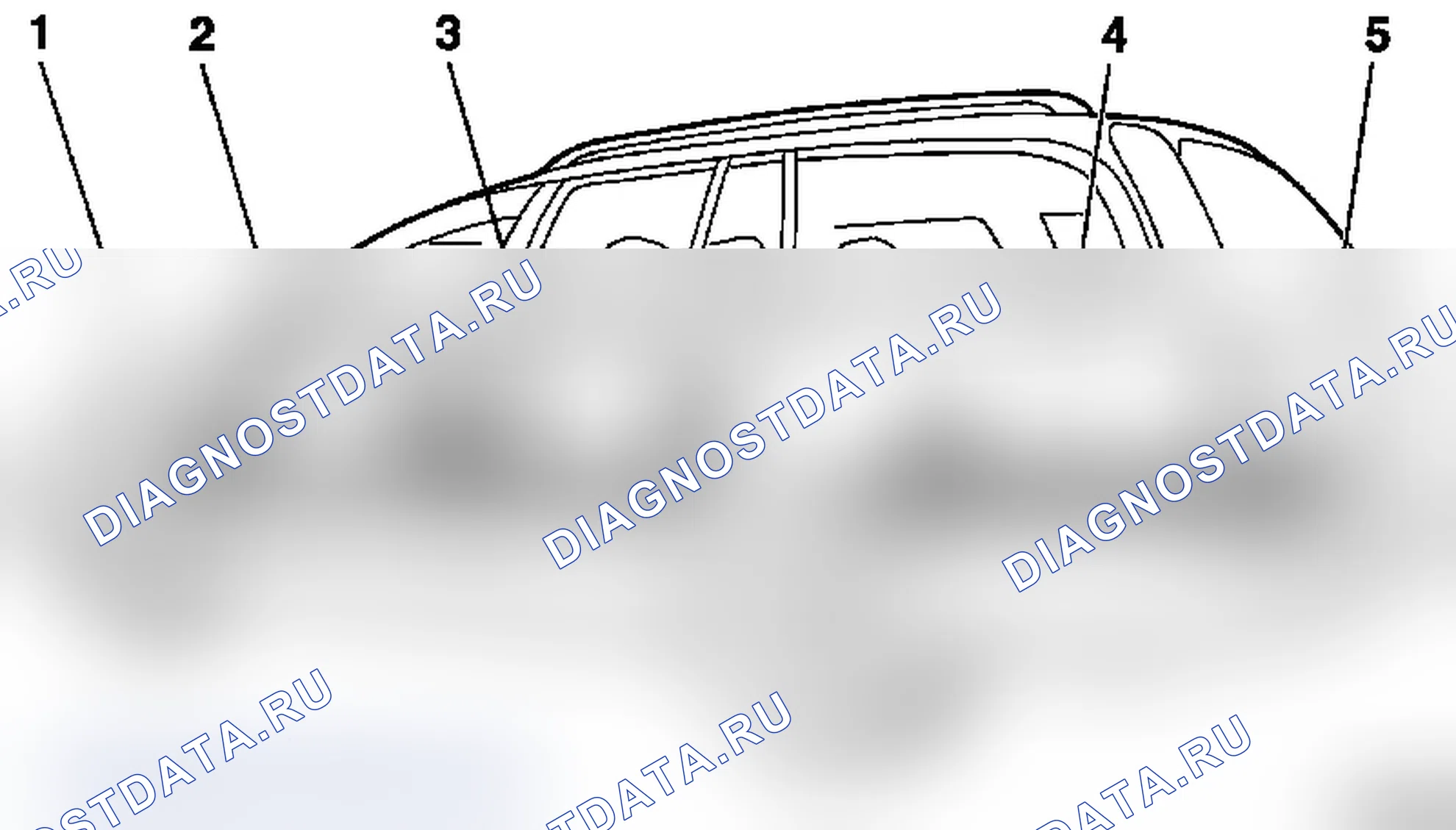 Защитные декоративные планки. Opel Omega B