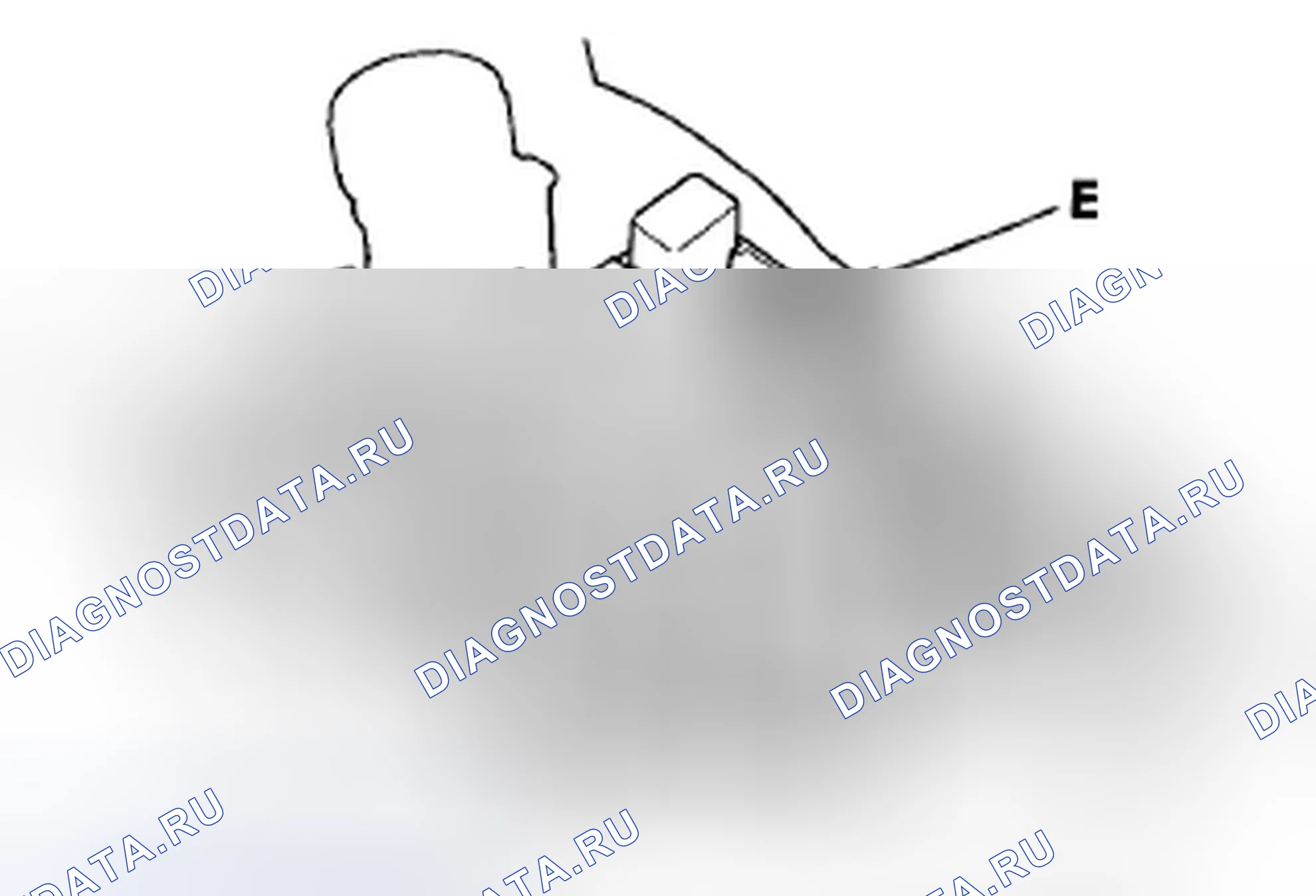 Рис. 781: P0135 расшифровка кода ошибки: неисправность цепи нагревателя датчика A/F (датчик 1). Honda Civic VIII