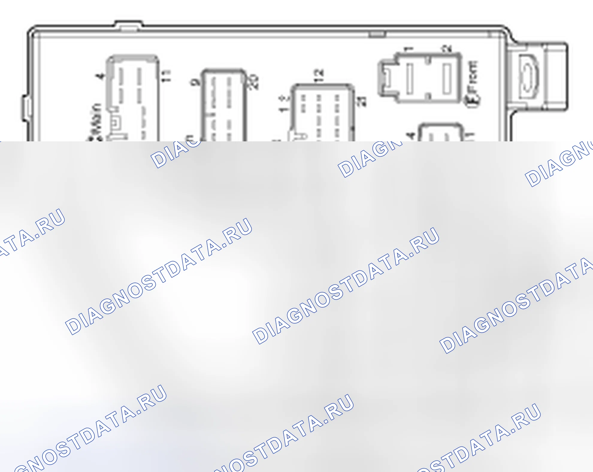 Рис. 76: Реле разблокировки двери. Geely Vision X3 Pro I