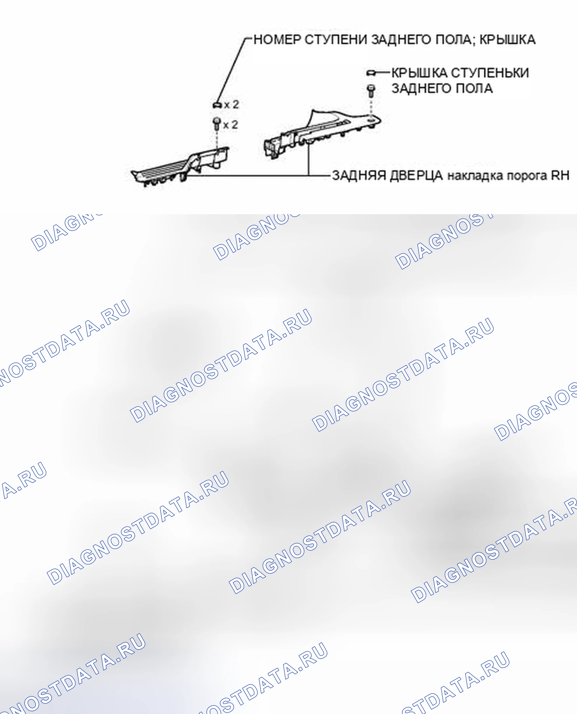 Рис. 138: ИЛЛЮСТРАЦИЯ. Toyota Sequoia II рестайлинг