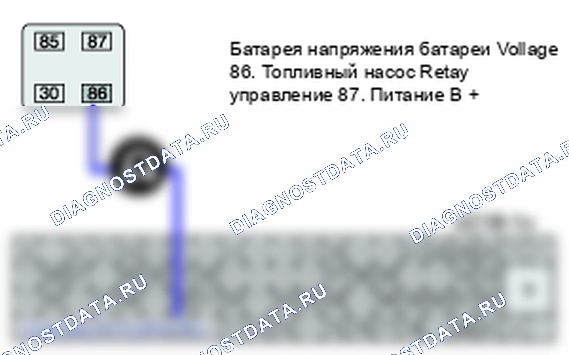 P0230: Неисправность цепи топливного насоса. Kia Sportage KM