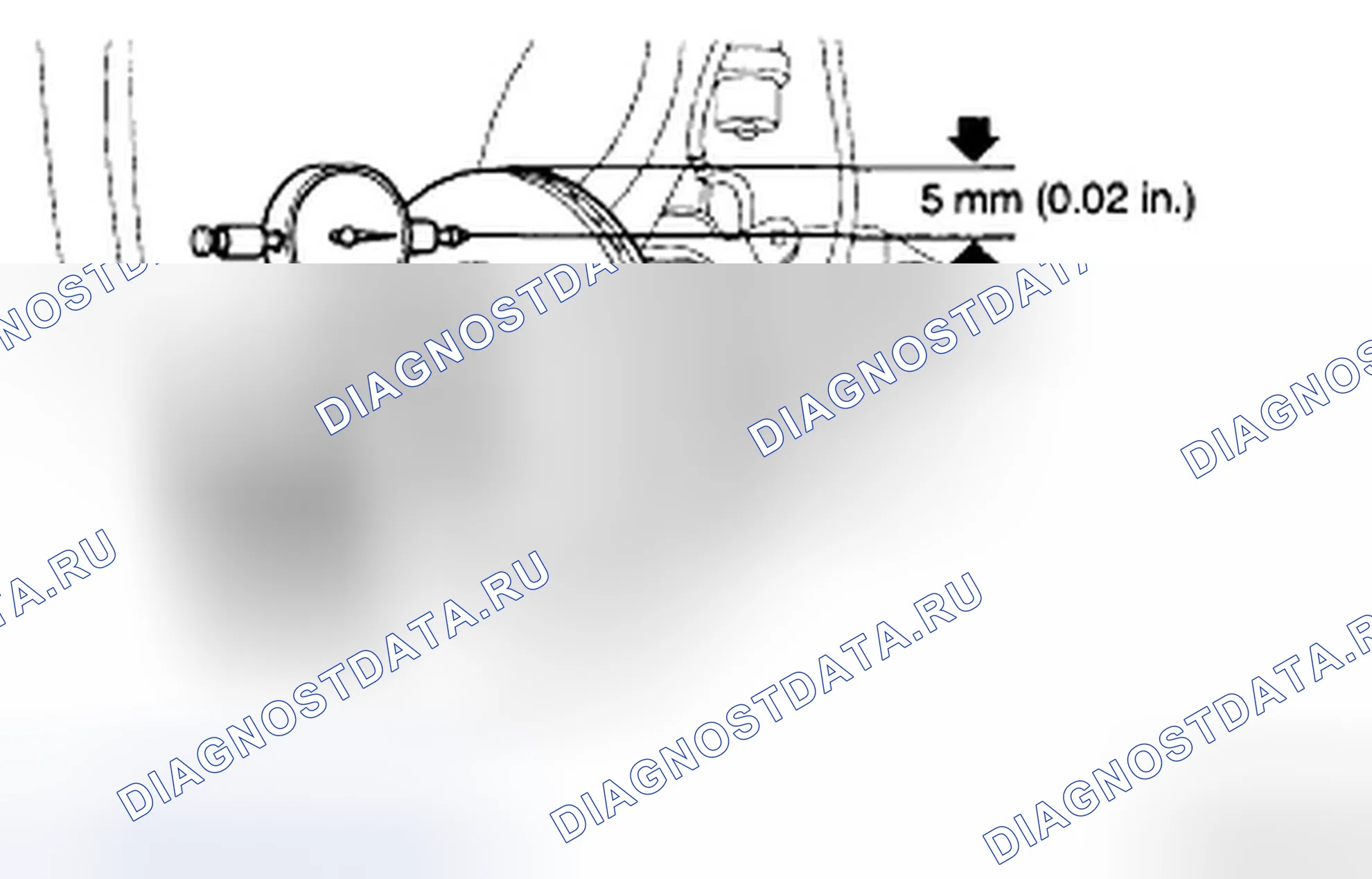 Рис. 41: ПРОВЕРКА БИЕНИЯ ПЕРЕДНЕГО ТОРМОЗНОГО ДИСКА. Hyundai Azera I
