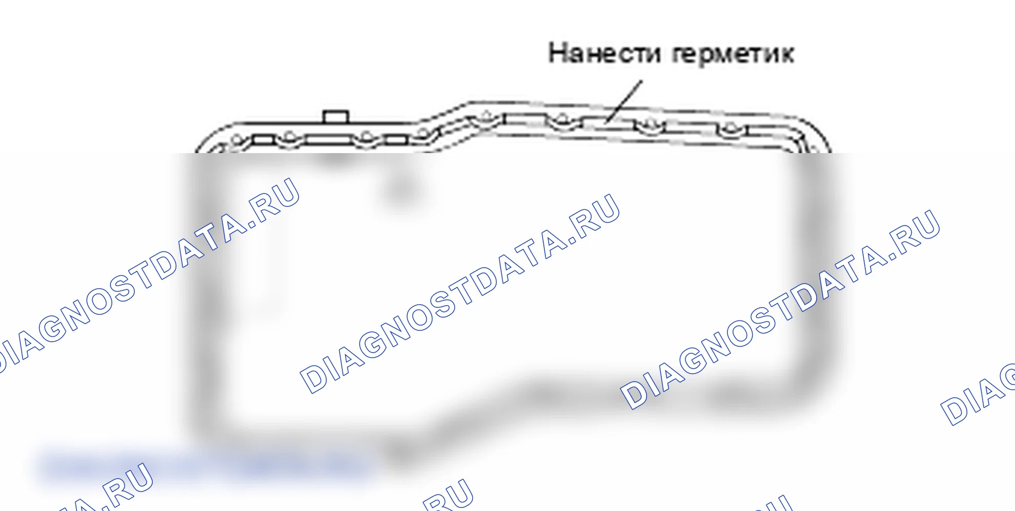 Сборка масляного поддона. Kia Sorento BL