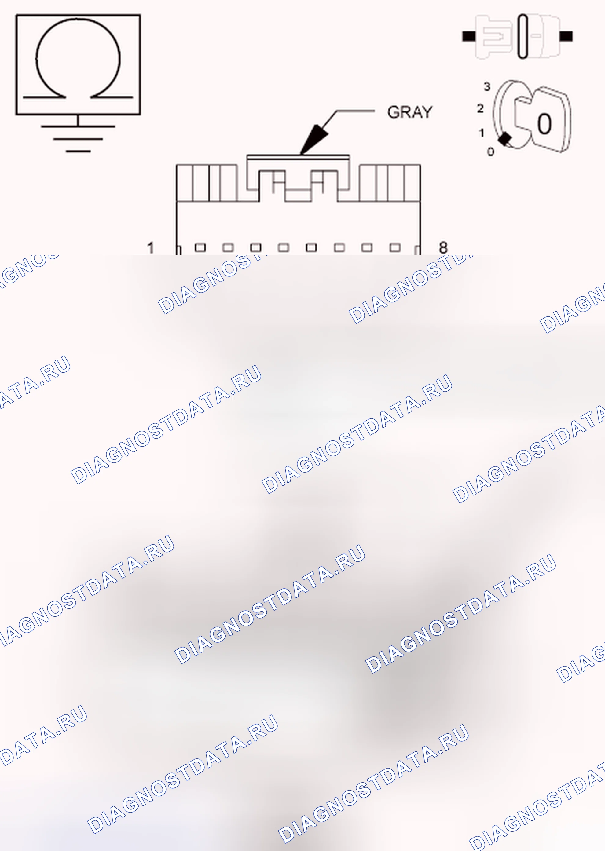 Рис. 465: Диагностический тест. Jeep Liberty II