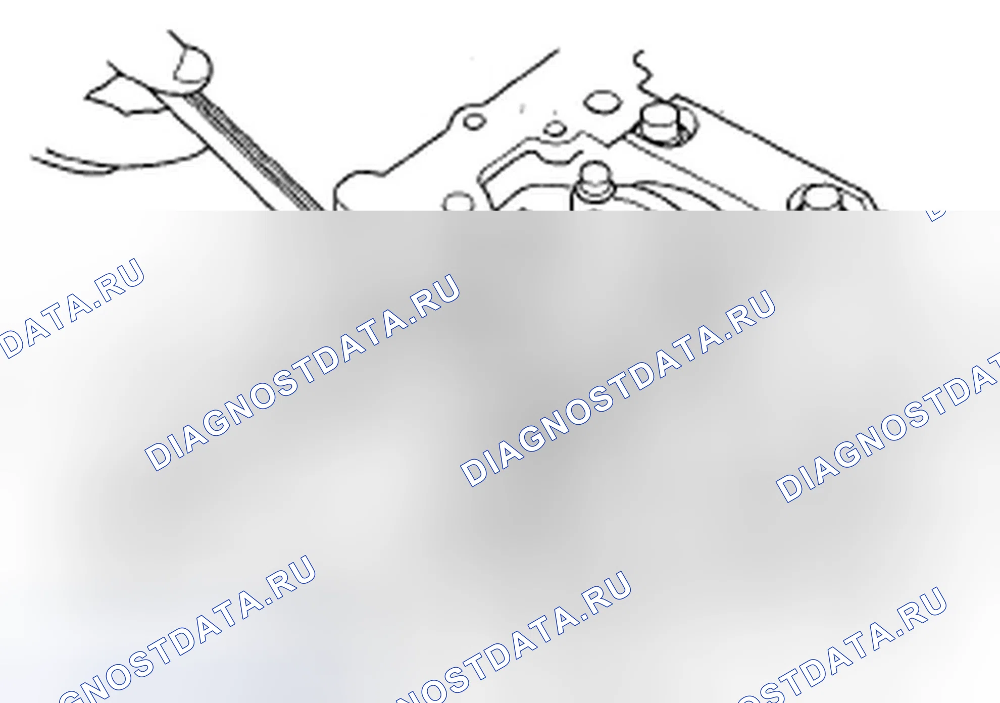Рис. 209: Контроль люфта конца шатуна и коленчатого вала. Acura TSX I