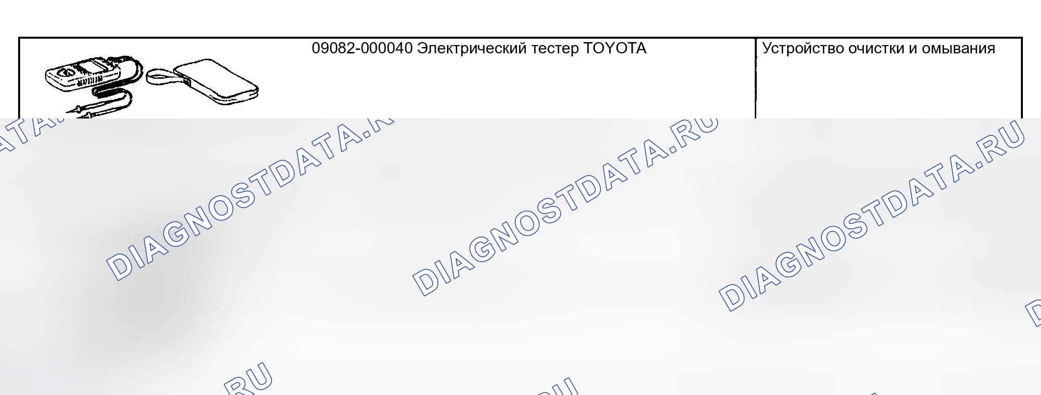 Рис. 68: Рекомендуемые инструменты. Toyota Corolla IX рестайлинг