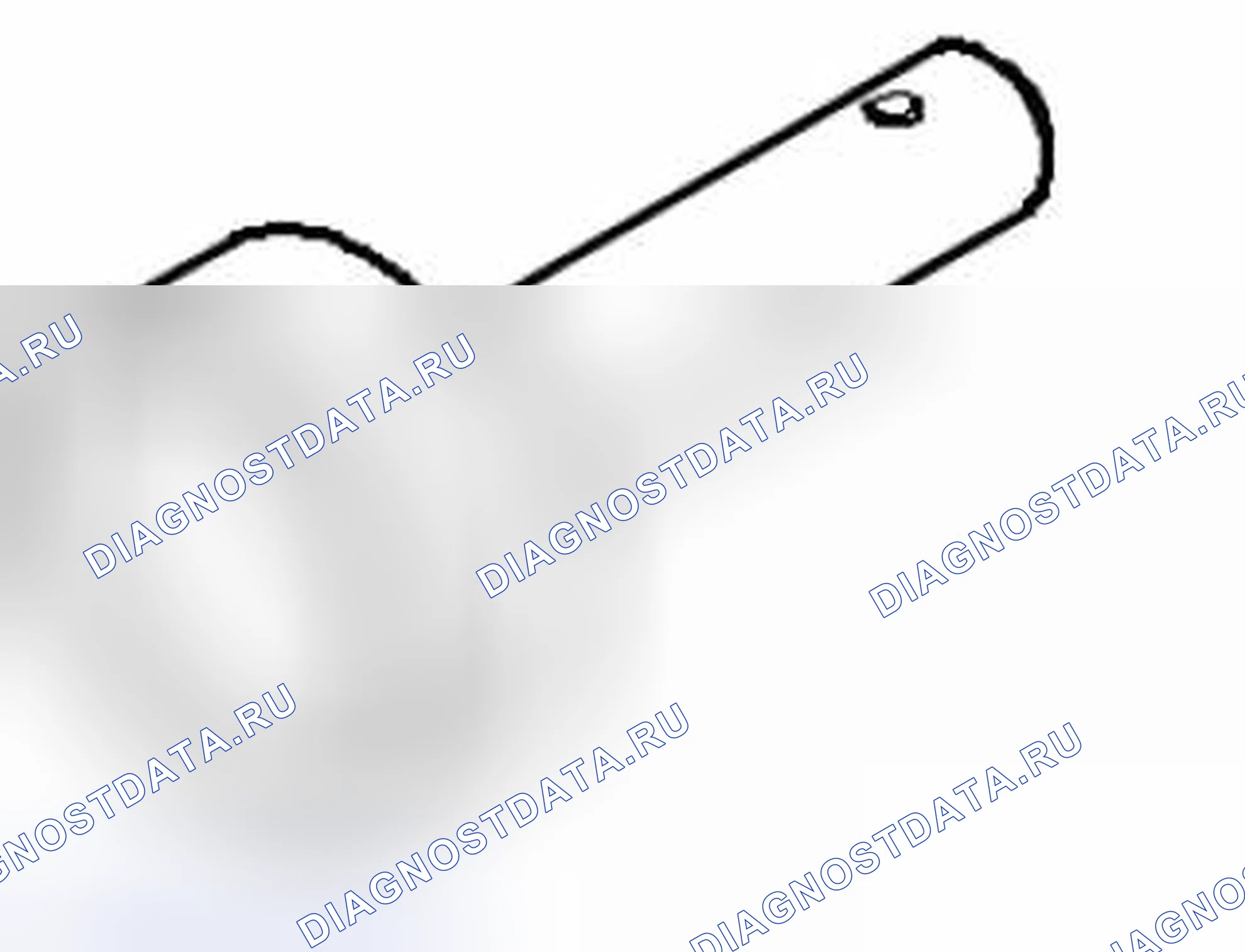 Рис. 227: DT-49097 Дрейф фитинга. Saab 9-3 II