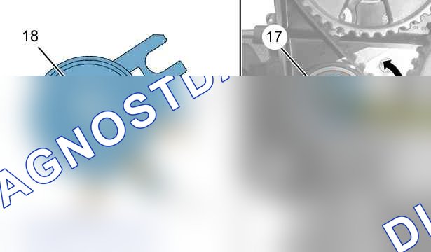 Снятие - установка: ремень ГРМ — b1eg0rjd. Peugeot 508 I
