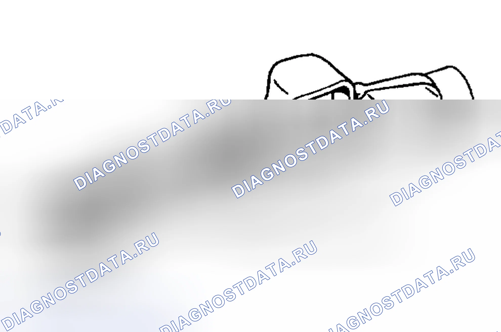 Рис. 1: Проверка натяжения ремня. Porsche 911 Speedster 964