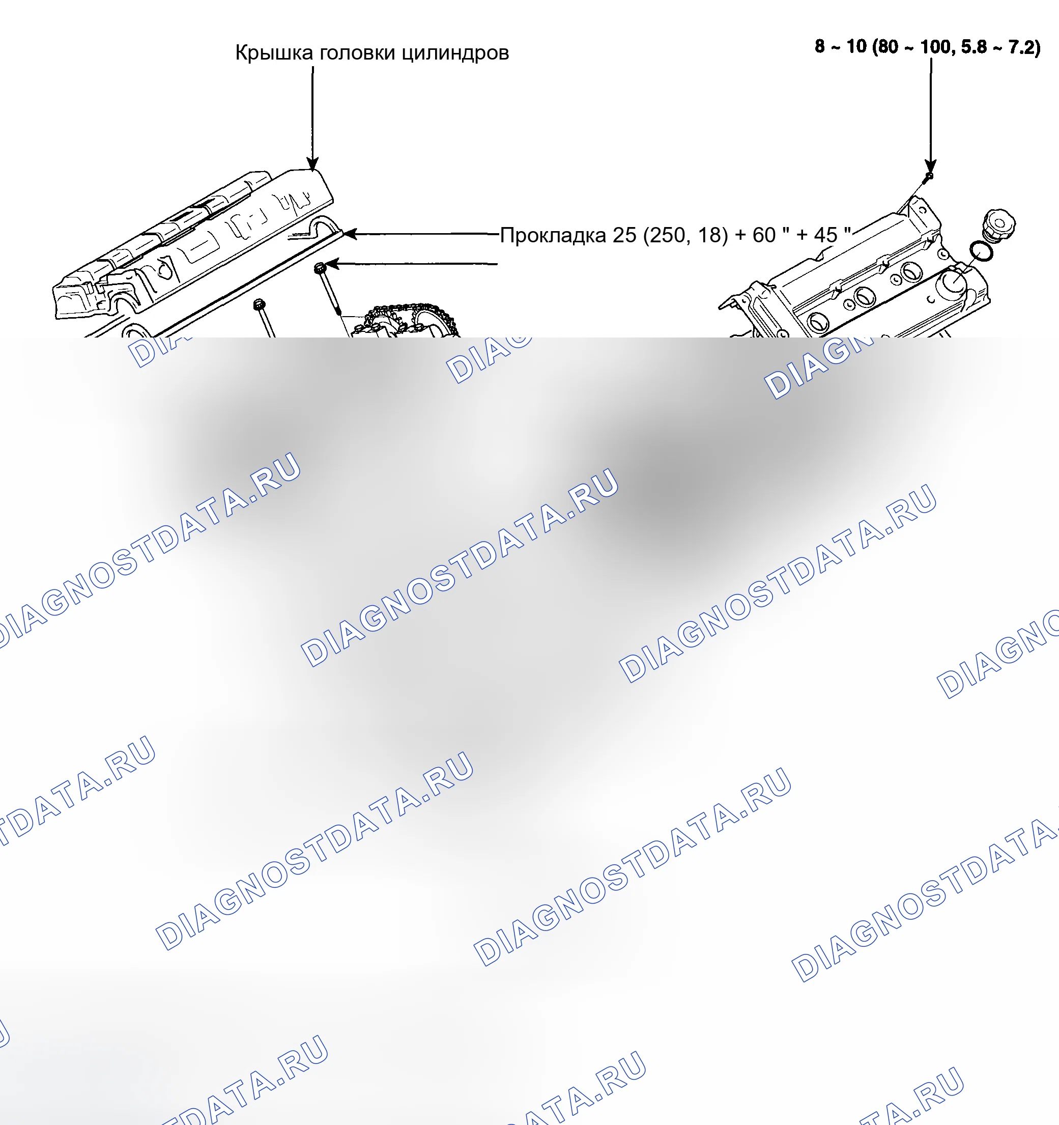Рис. 204: КОМПОНЕНТЫ. Hyundai Tucson I