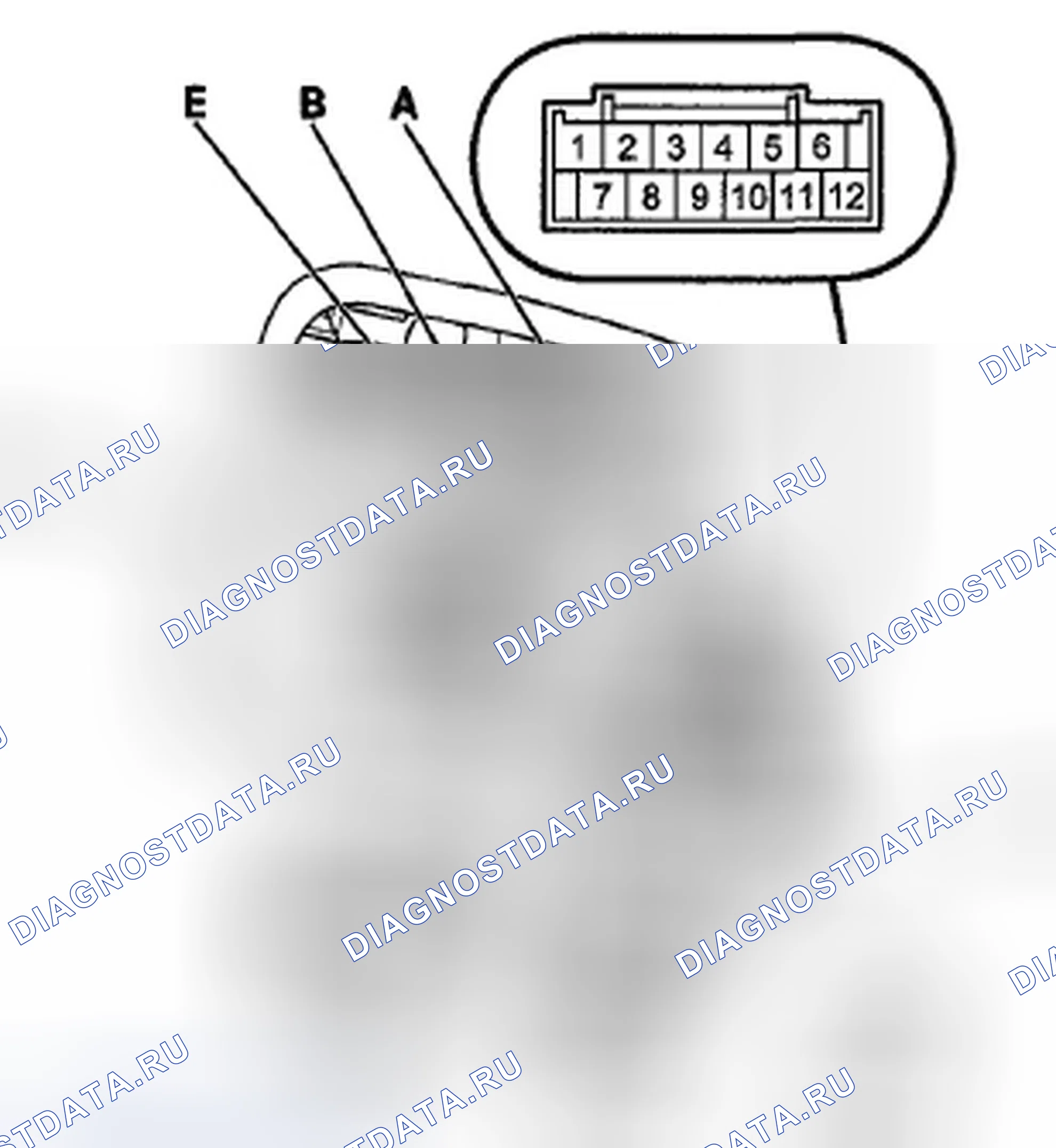 Рис. 30: Испытание/замена переключателя на буровой площадке. Honda Pilot II