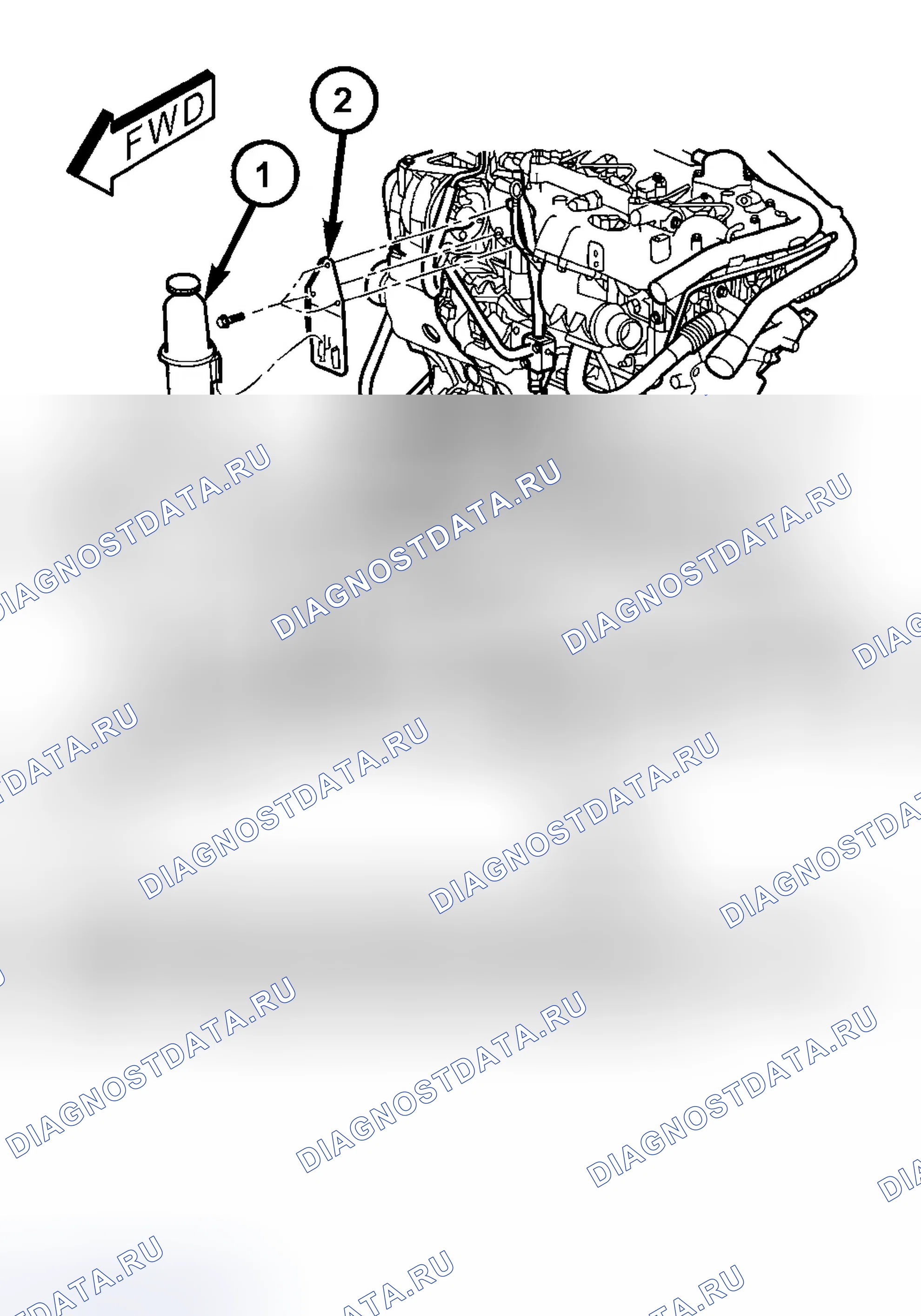Рис. 19: ОПИСАНИЕ - 2.5L дизельный двигатель. Dodge Grand Caravan IV