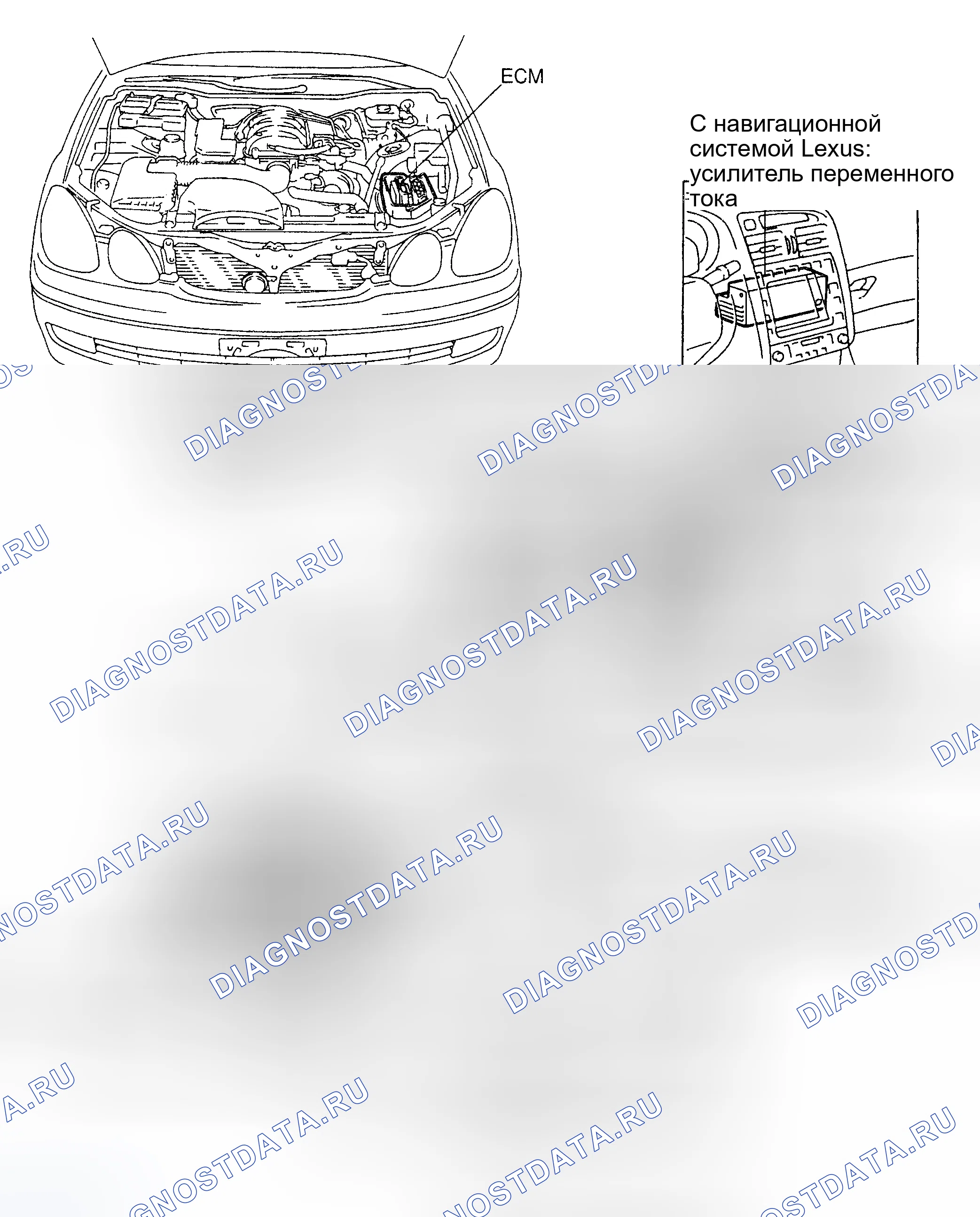 Рис. 10: РАСПОЛОЖЕНИЕ КОМПОНЕНТОВ. Haval H9 I рестайлинг