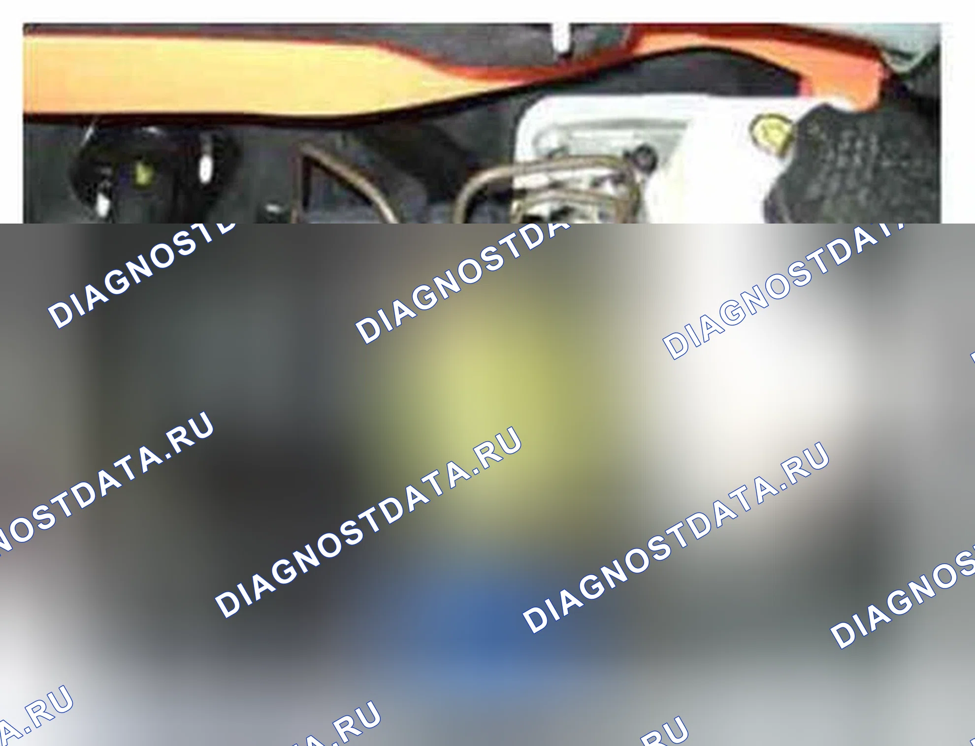 Рис. 212: Расположение компонентов. Hyundai Sonata VI